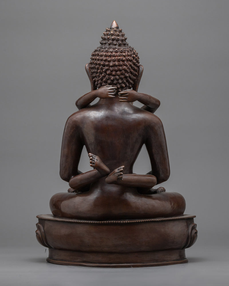 Primordial Buddha Samantabhadra with Consort | Unity of Wisdom and Space