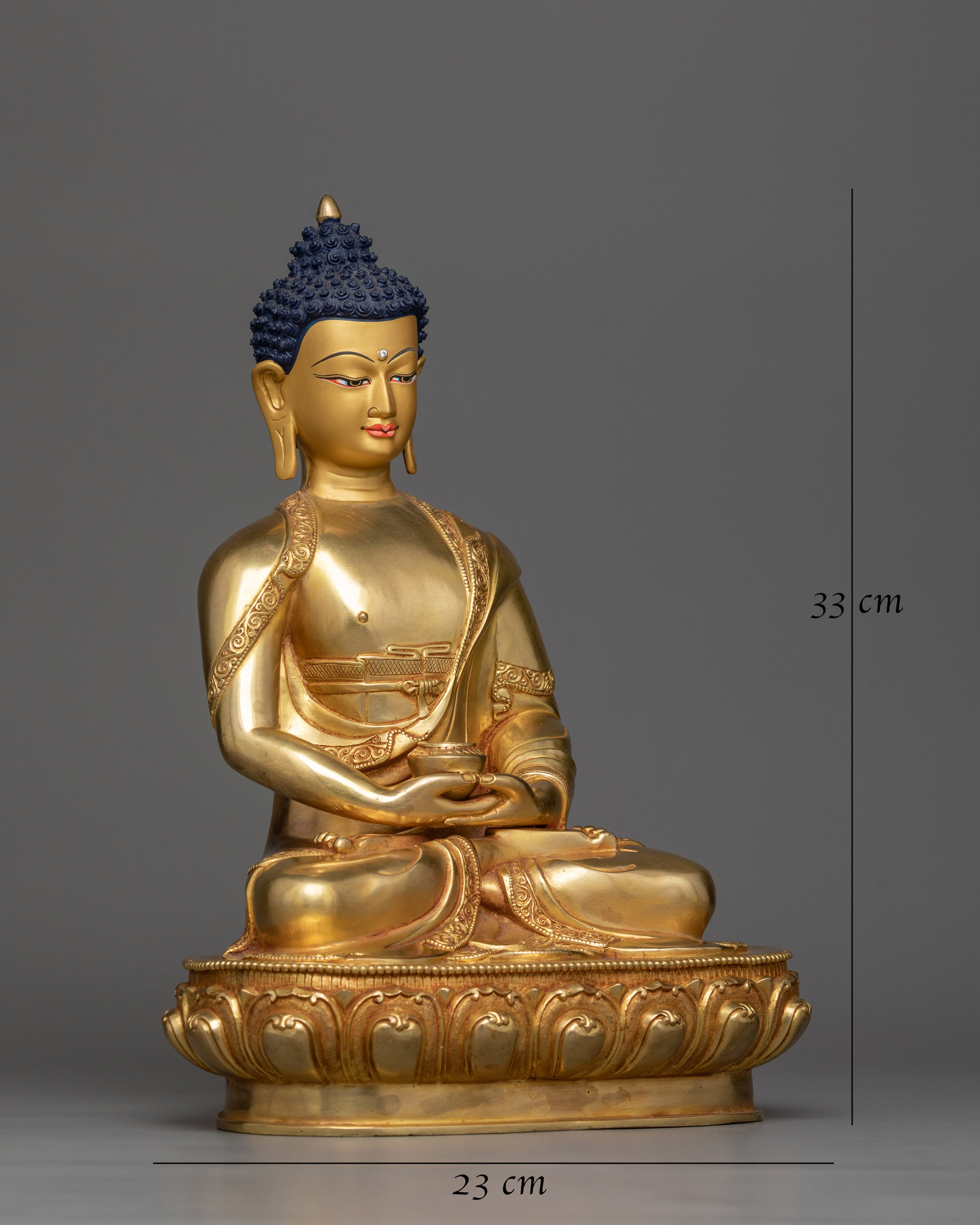 Discover Spiritual Harmony with the Tibetan Amitabha Buddha Statue | Find Inner Peace