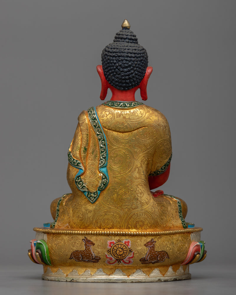 Red Amitabha Buddha Statue | The Infinite Light Buddha