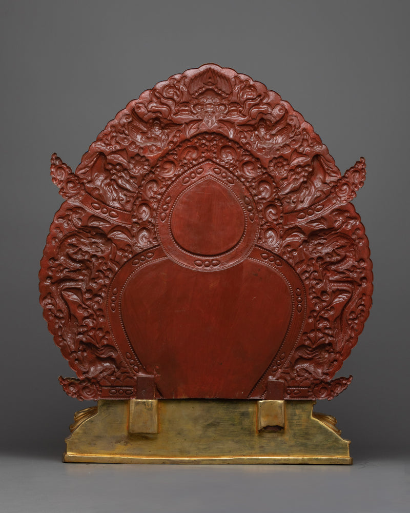 Grand Wealth Deity Namtoshe Sculpture | The Guardian of Prosperity