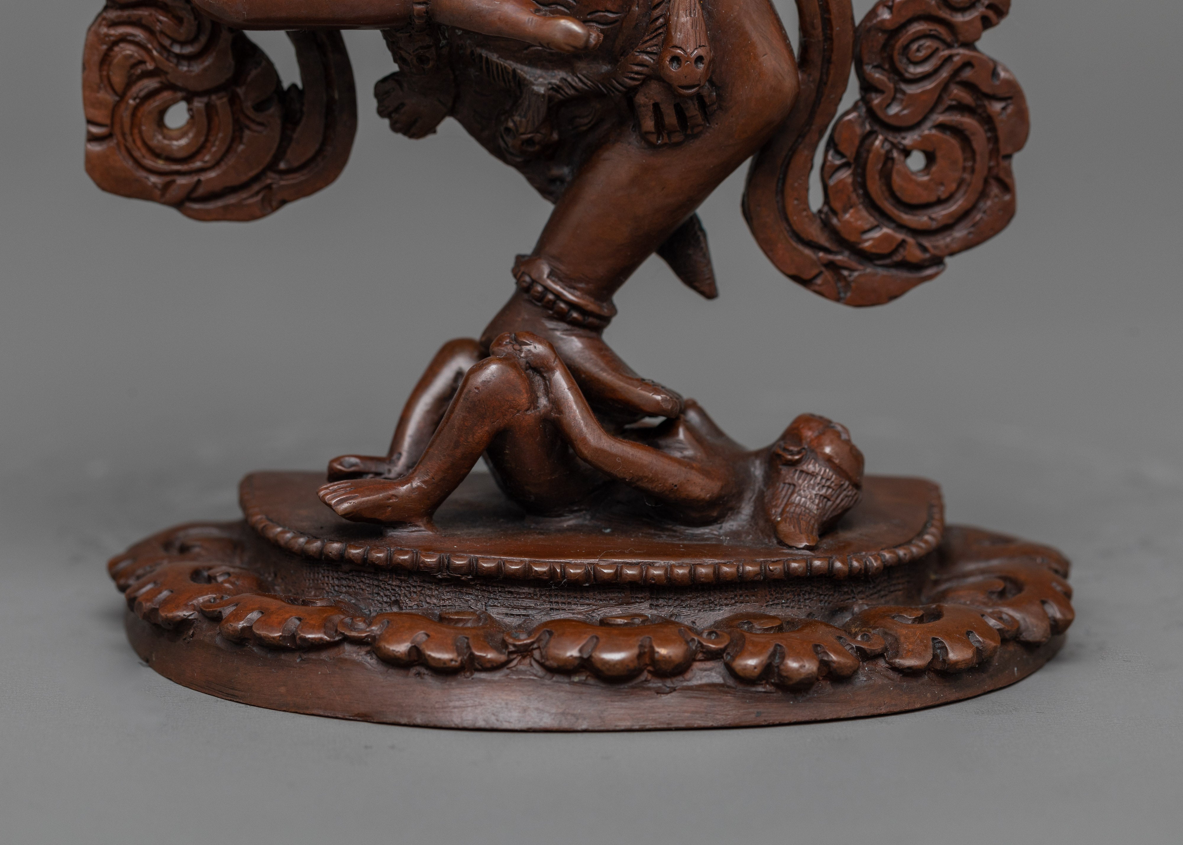 Dorje Phagmo Oxidized Sculpture | The Fierce Dakini