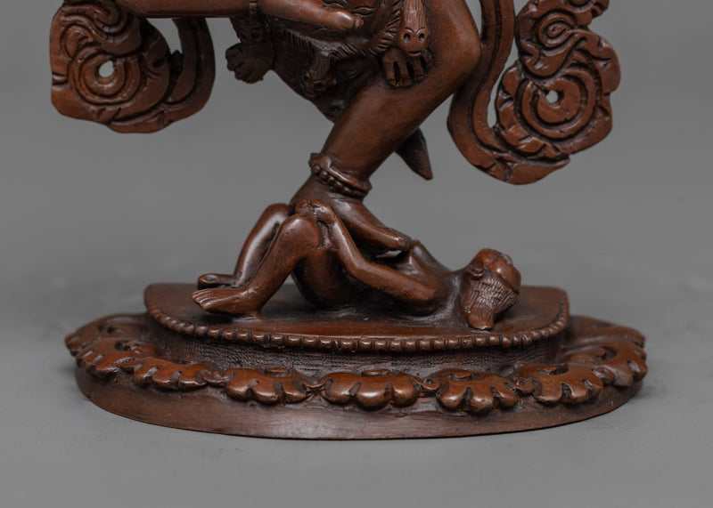 Dorje Phagmo Oxidized Sculpture | The Fierce Dakini