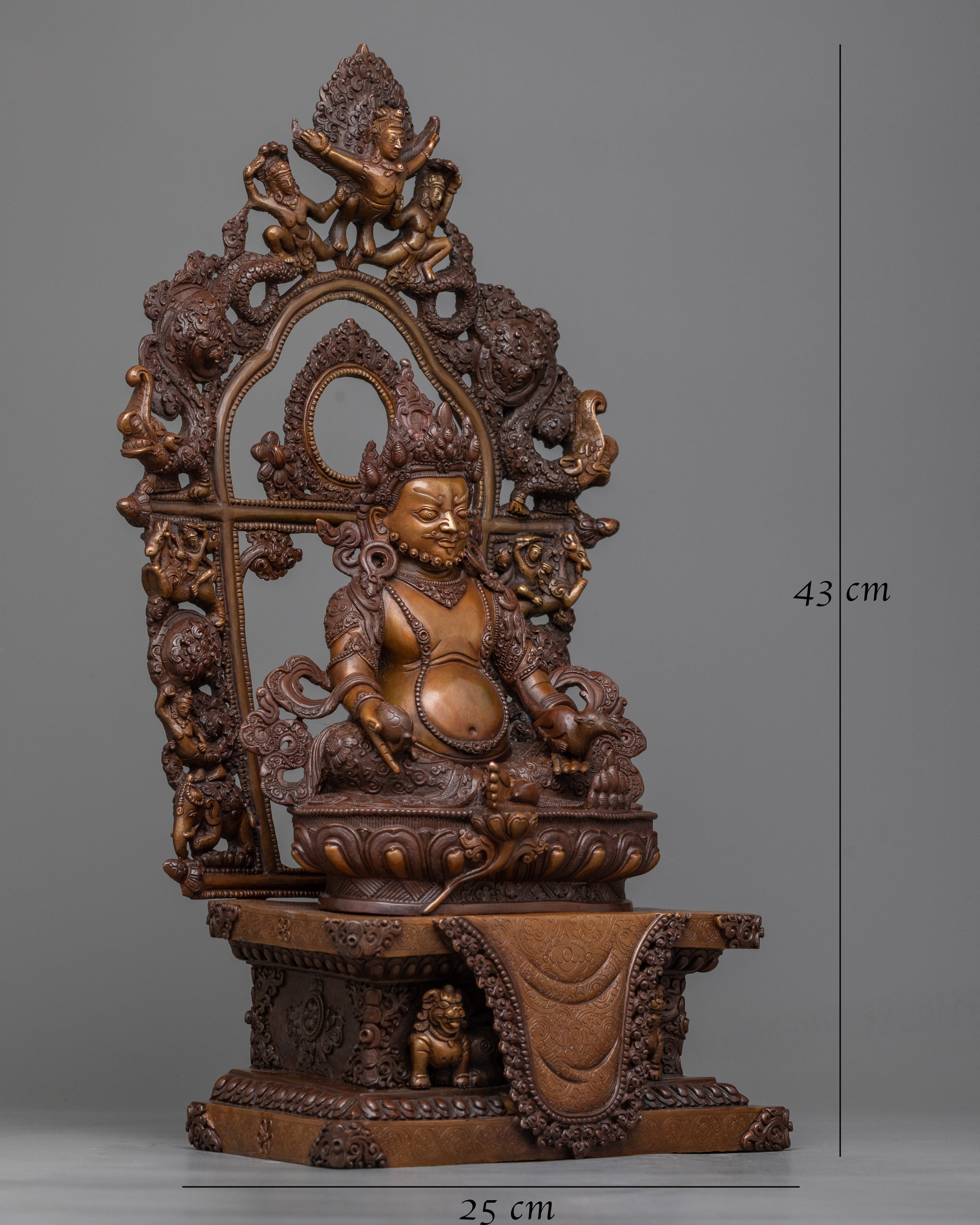 dzambhala-on grand throne