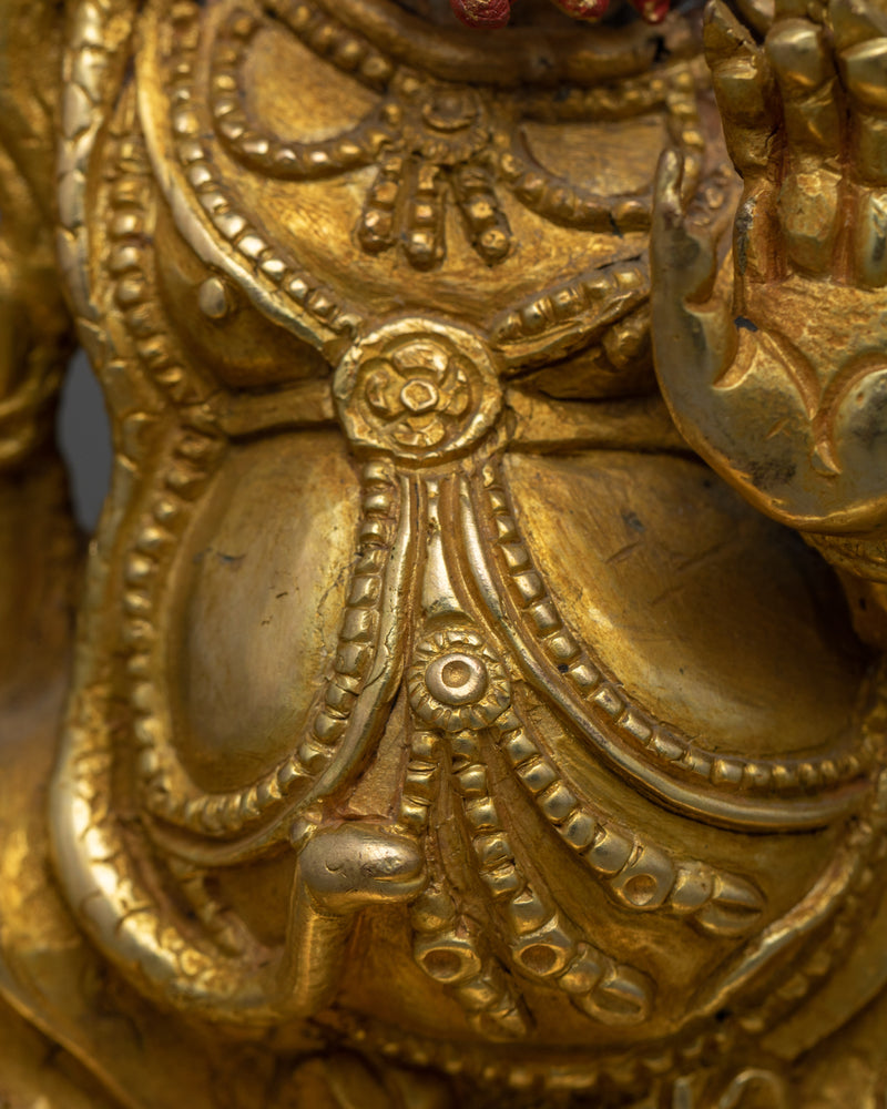 Vajrapani Copper Sculpture | Spiritual Buddhist Statue