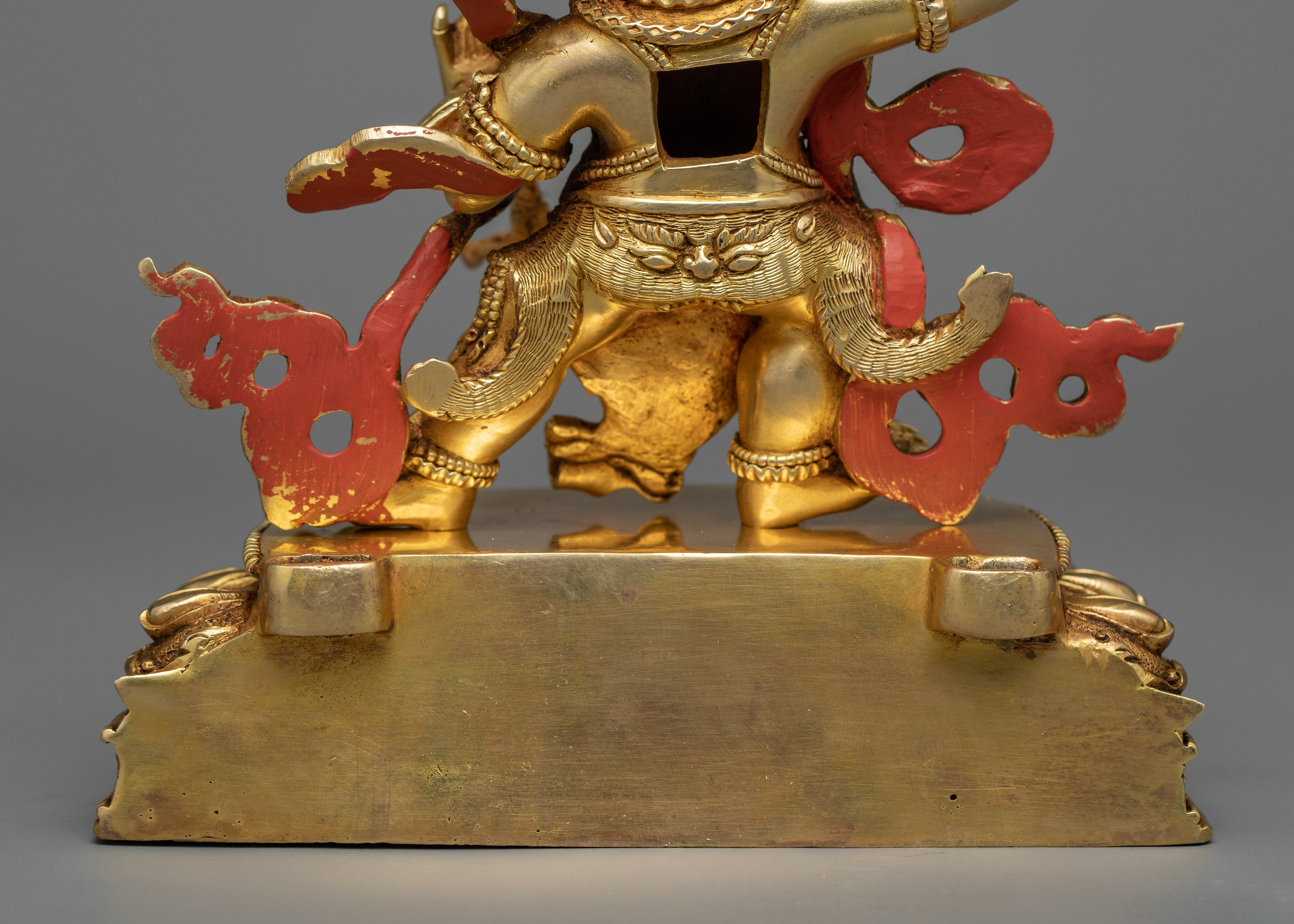 Vajrapani Bodhisattva Copper Sculpture | Himalayan Buddhist Artwork