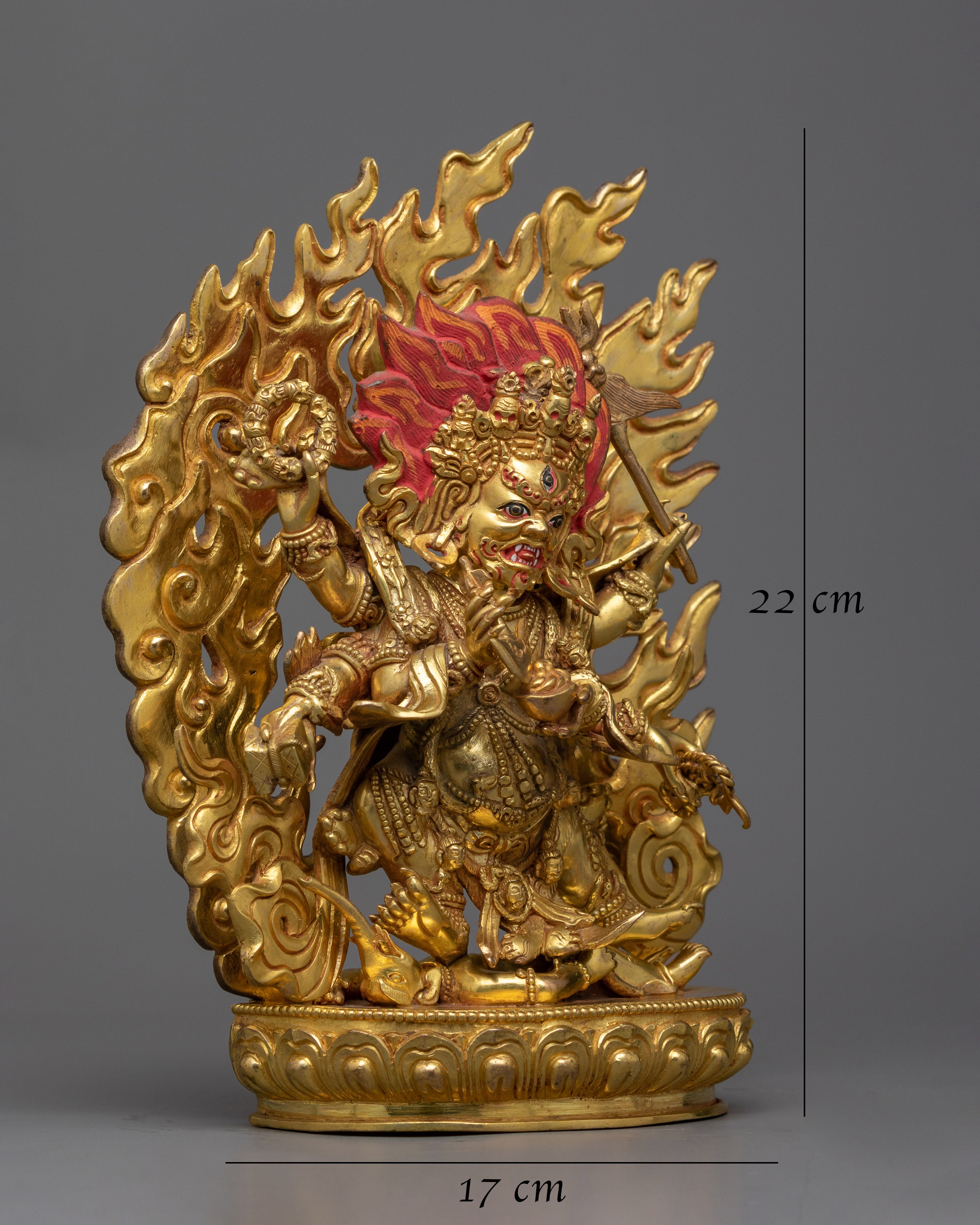 six-armed-mahakala-sculpture