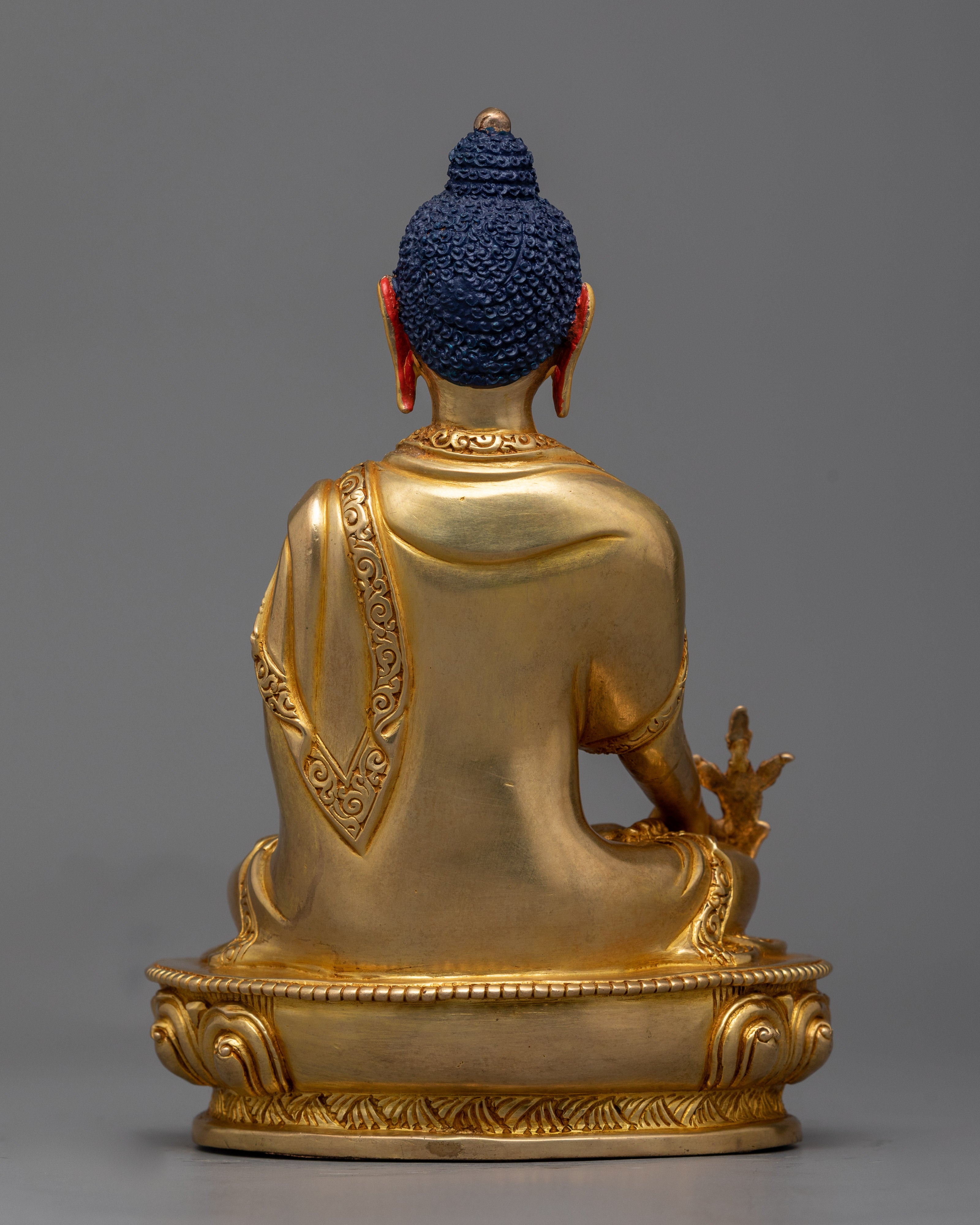 Menla Sangay Gold-Gilded Sculpture | Healing Radiance