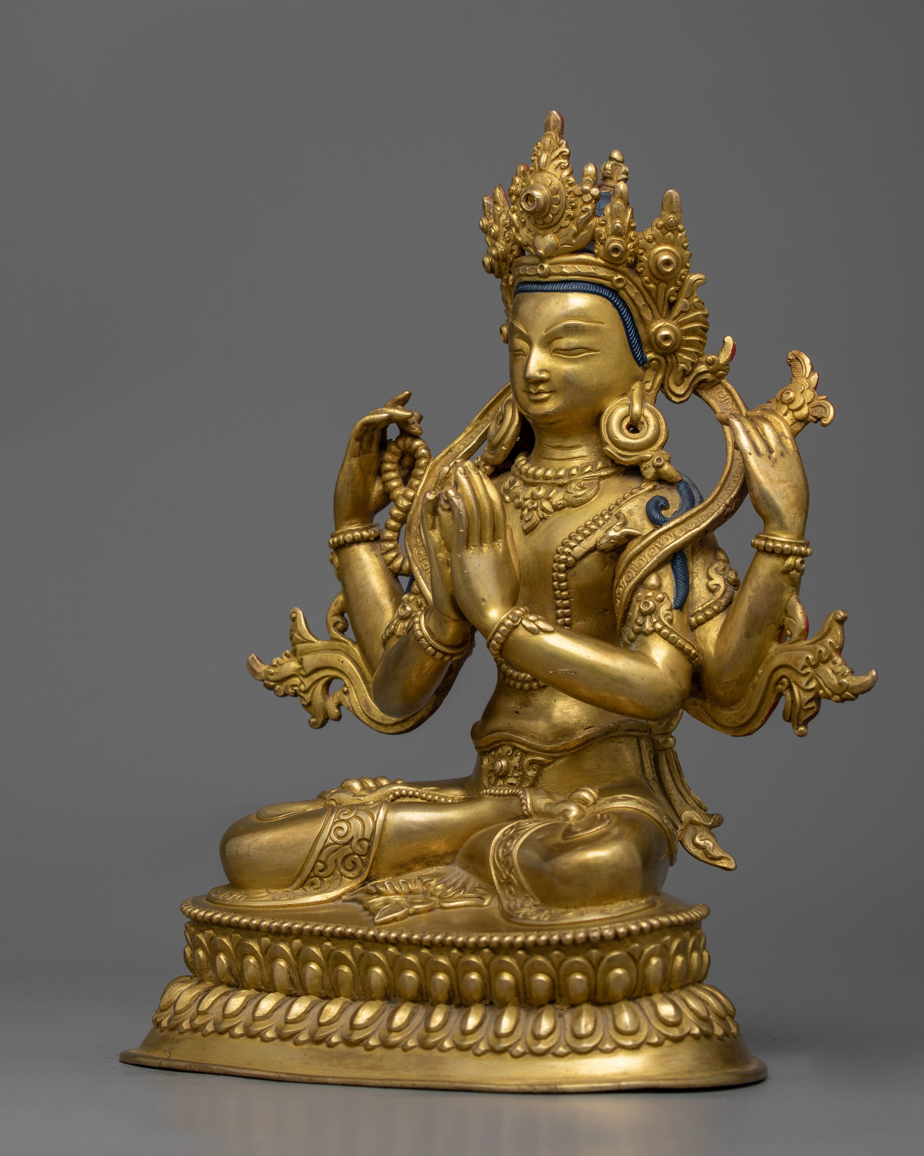 four armed lokeshvara
