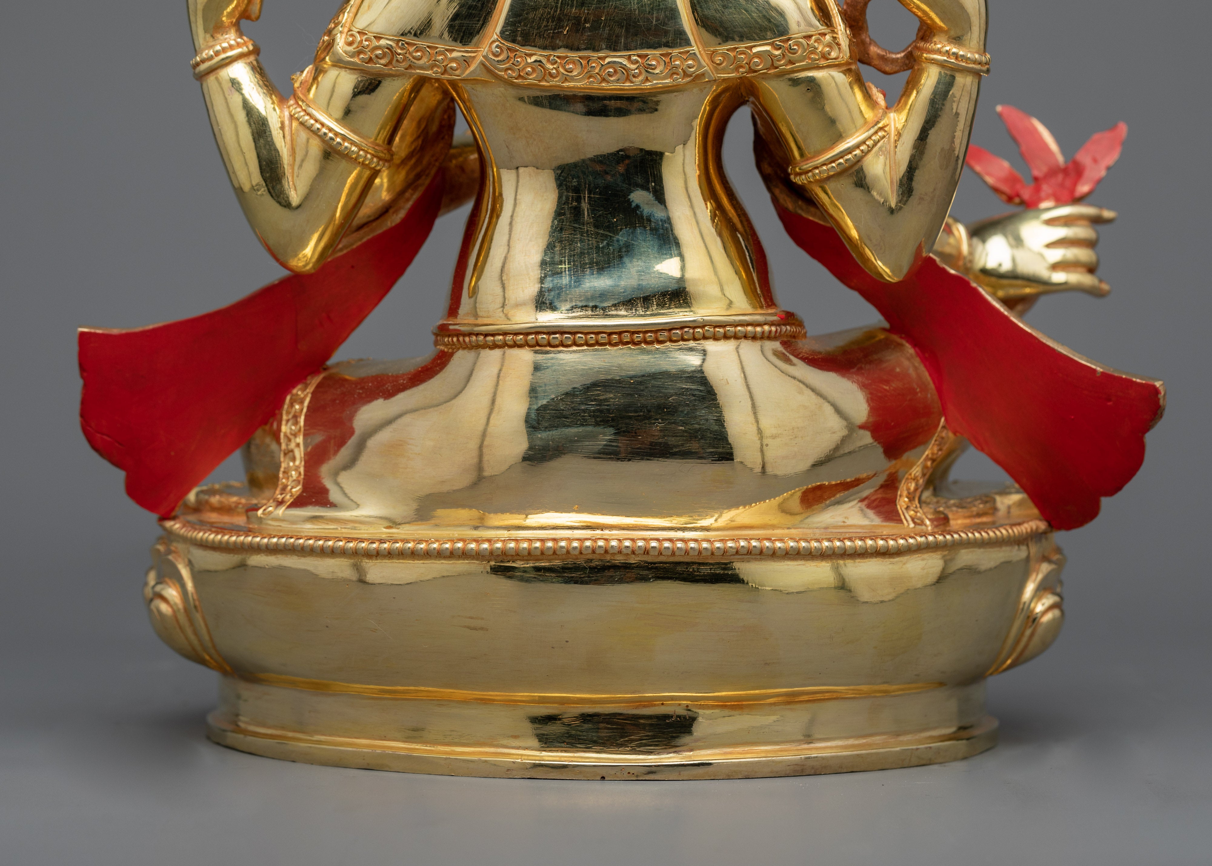 Ganesha Gilt Sculpture | Divine Prosperity