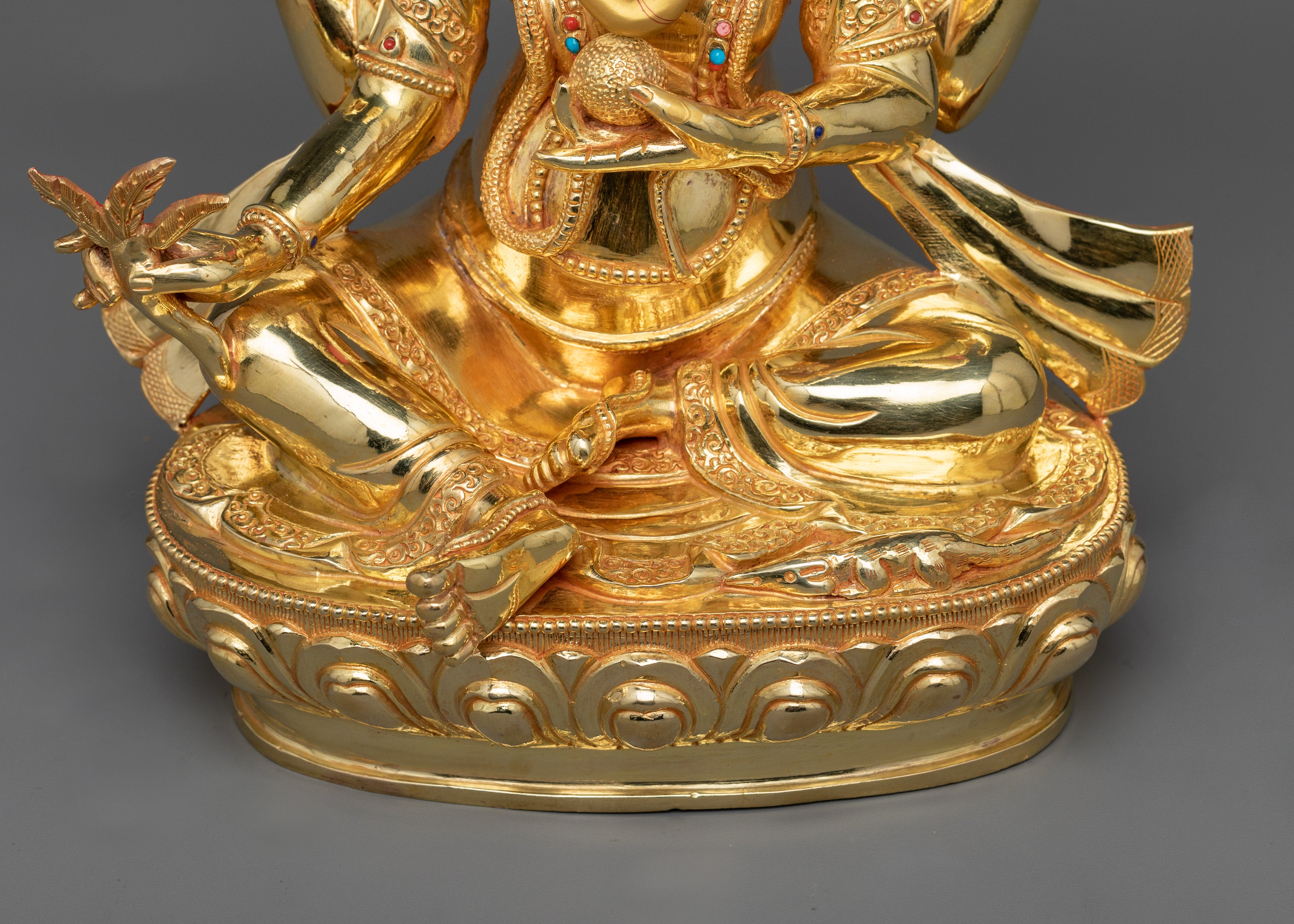 Ganesha Gilt Sculpture | Divine Prosperity