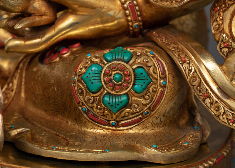 Dzambhala, The Bodhisattva of Riches | Abundance Embodied in Golden Majesty