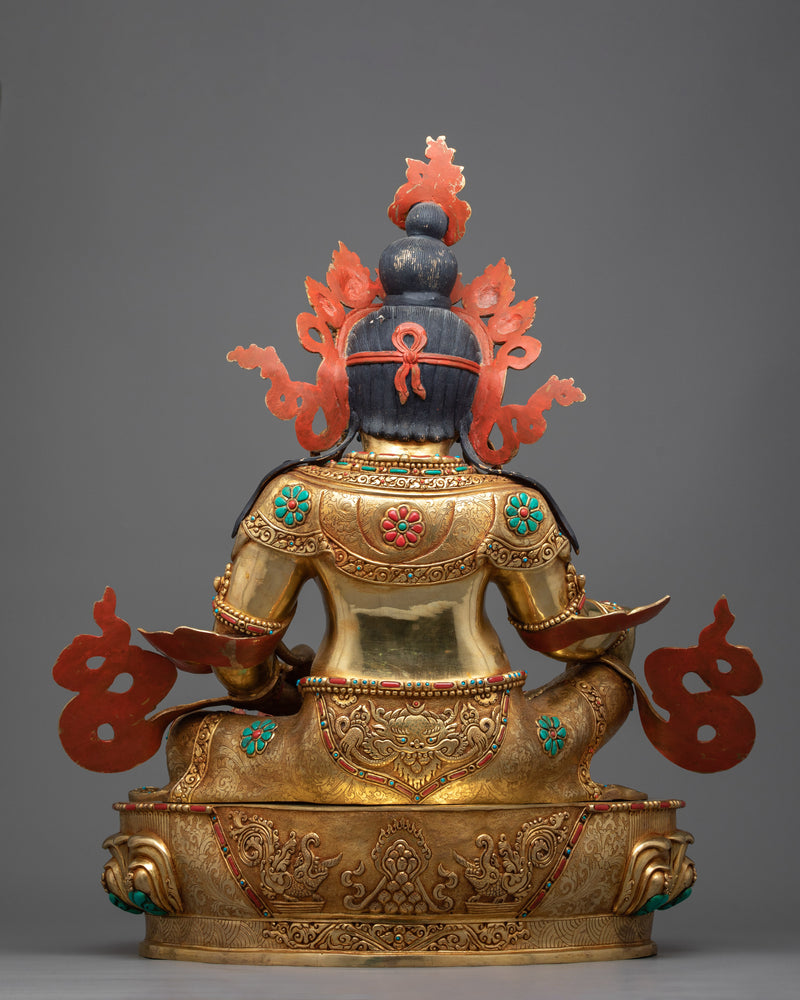Dzambhala, The Bodhisattva of Riches | Abundance Embodied in Golden Majesty