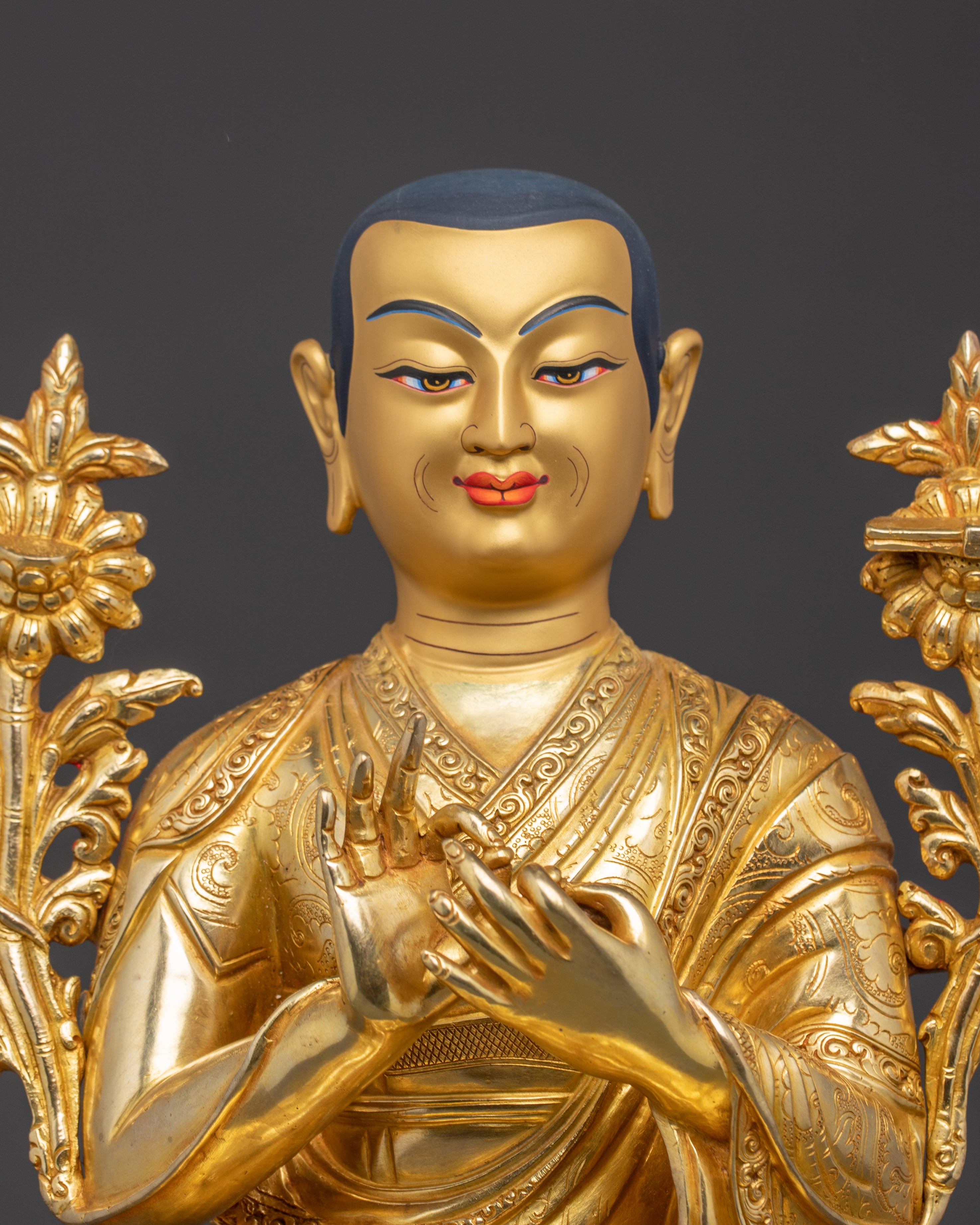 Tsongkhapa Statue Set | Tibetan Master Set