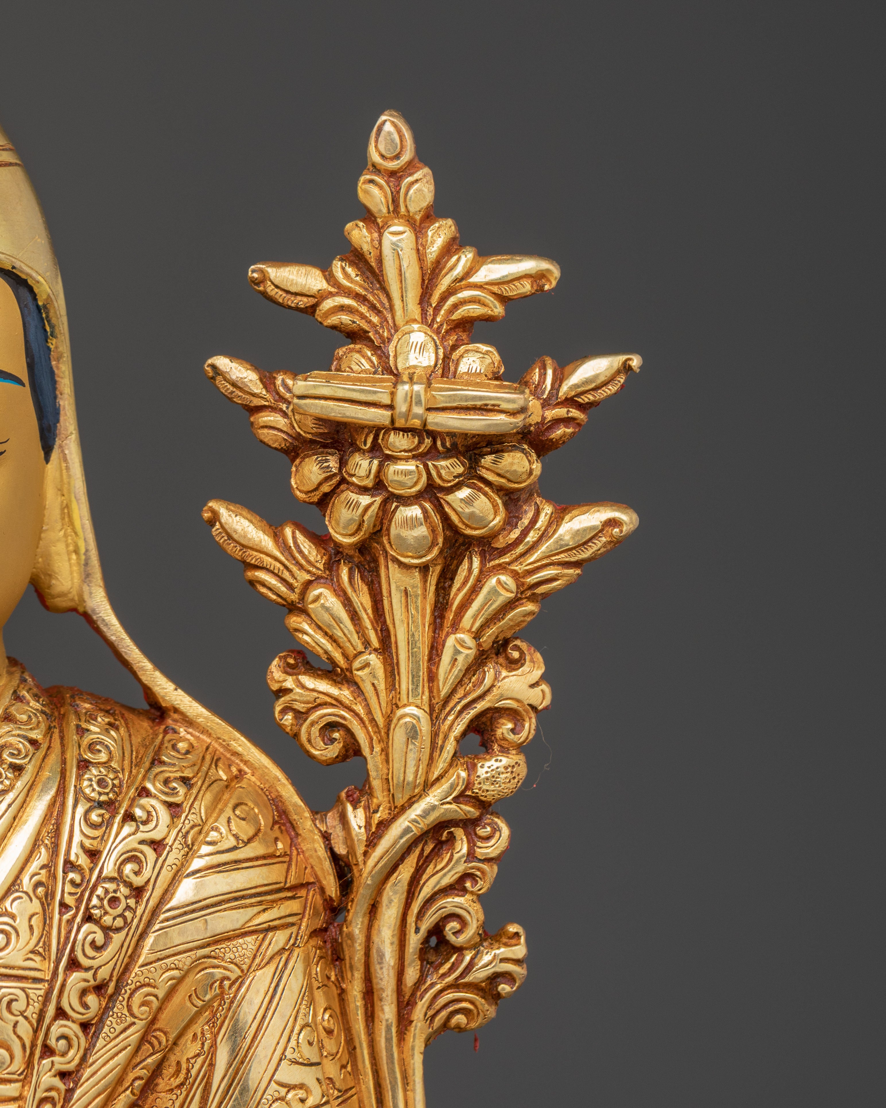 Handmade Buddhist Master Longchenpa Art | Tibetan Yogi