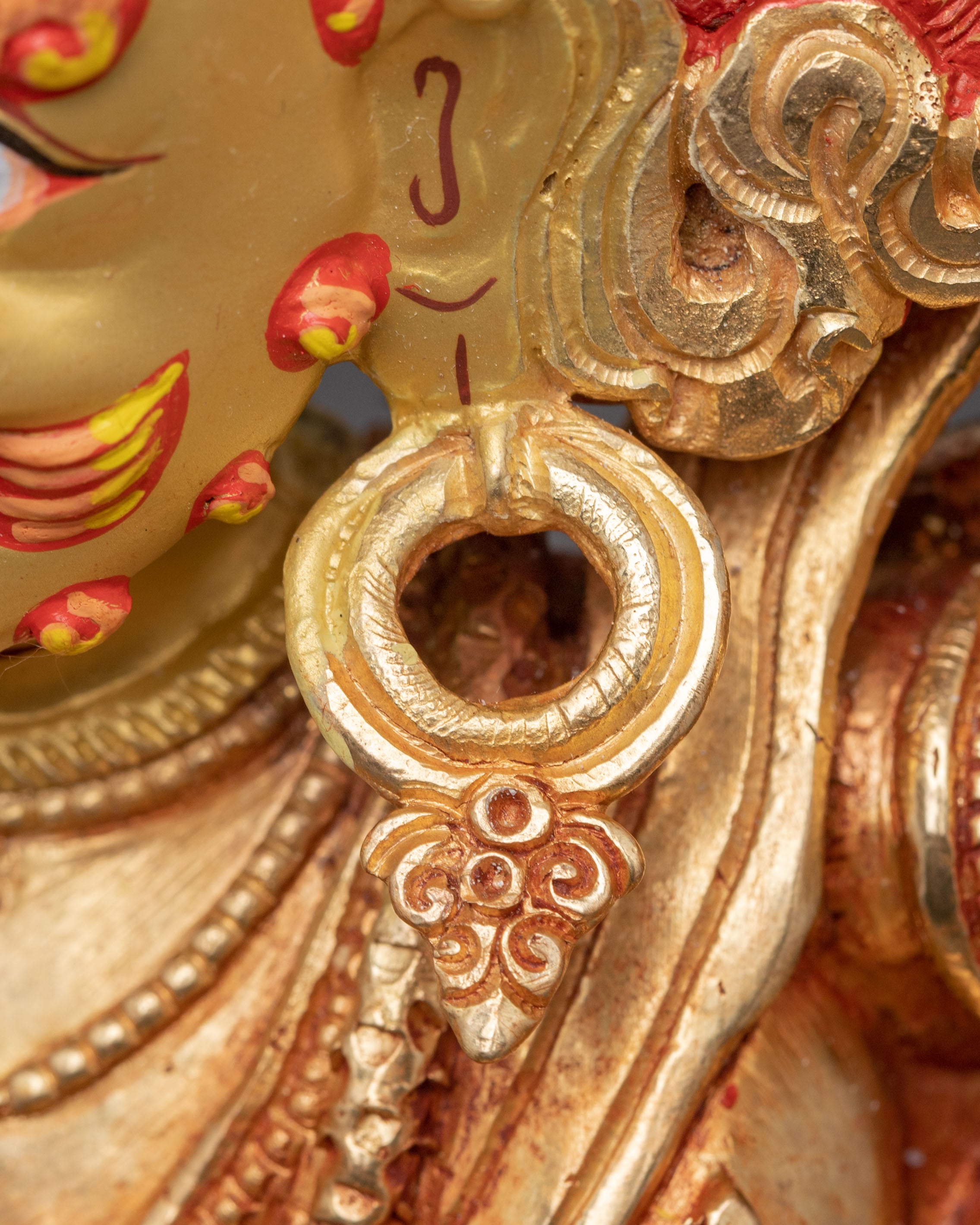 Six Armed Mahakala Protector Statue | Wrathful Deity