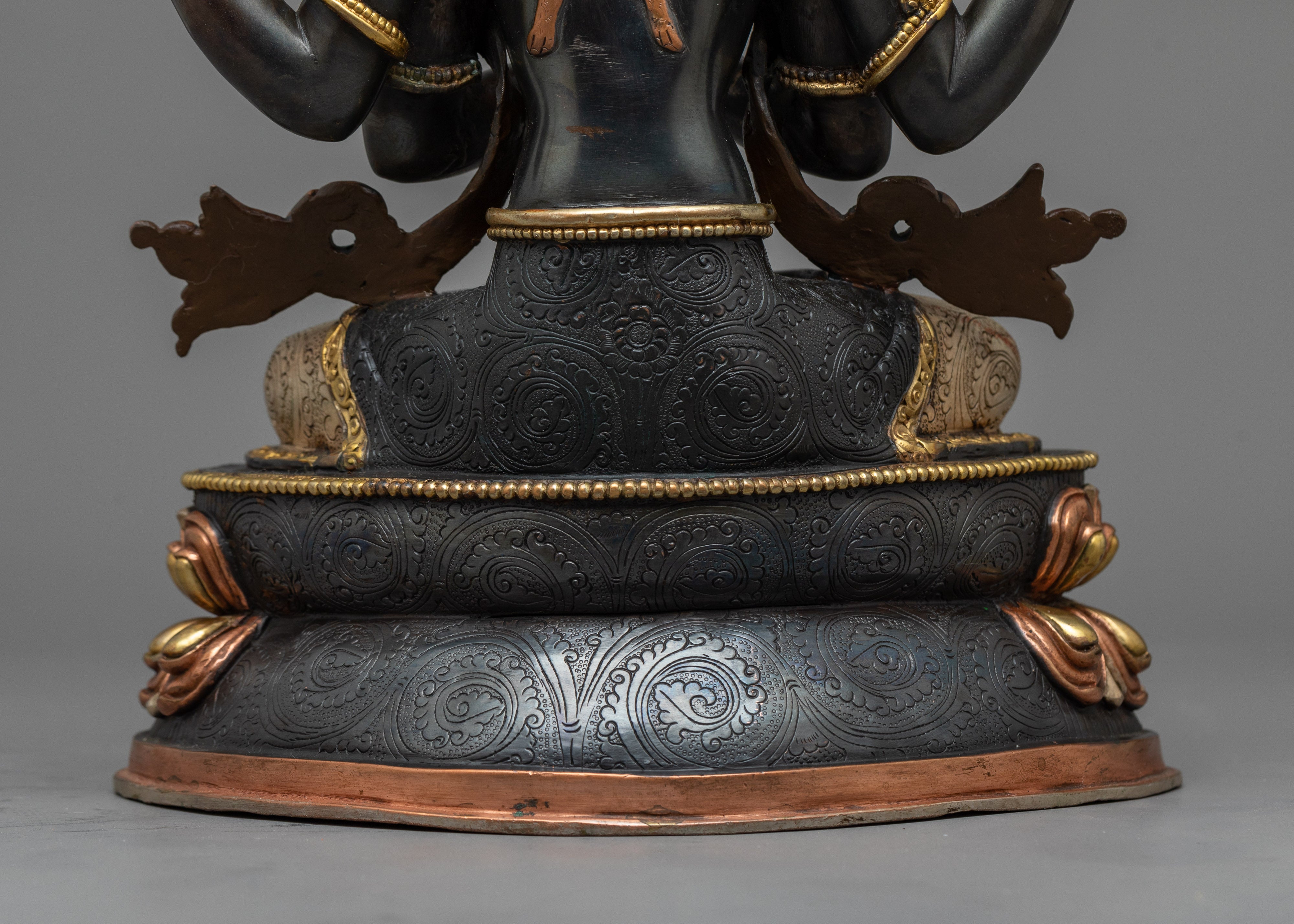 Chenrezig Karuna Bodhisattva Statue of Serene Grace | Radiant Compassion