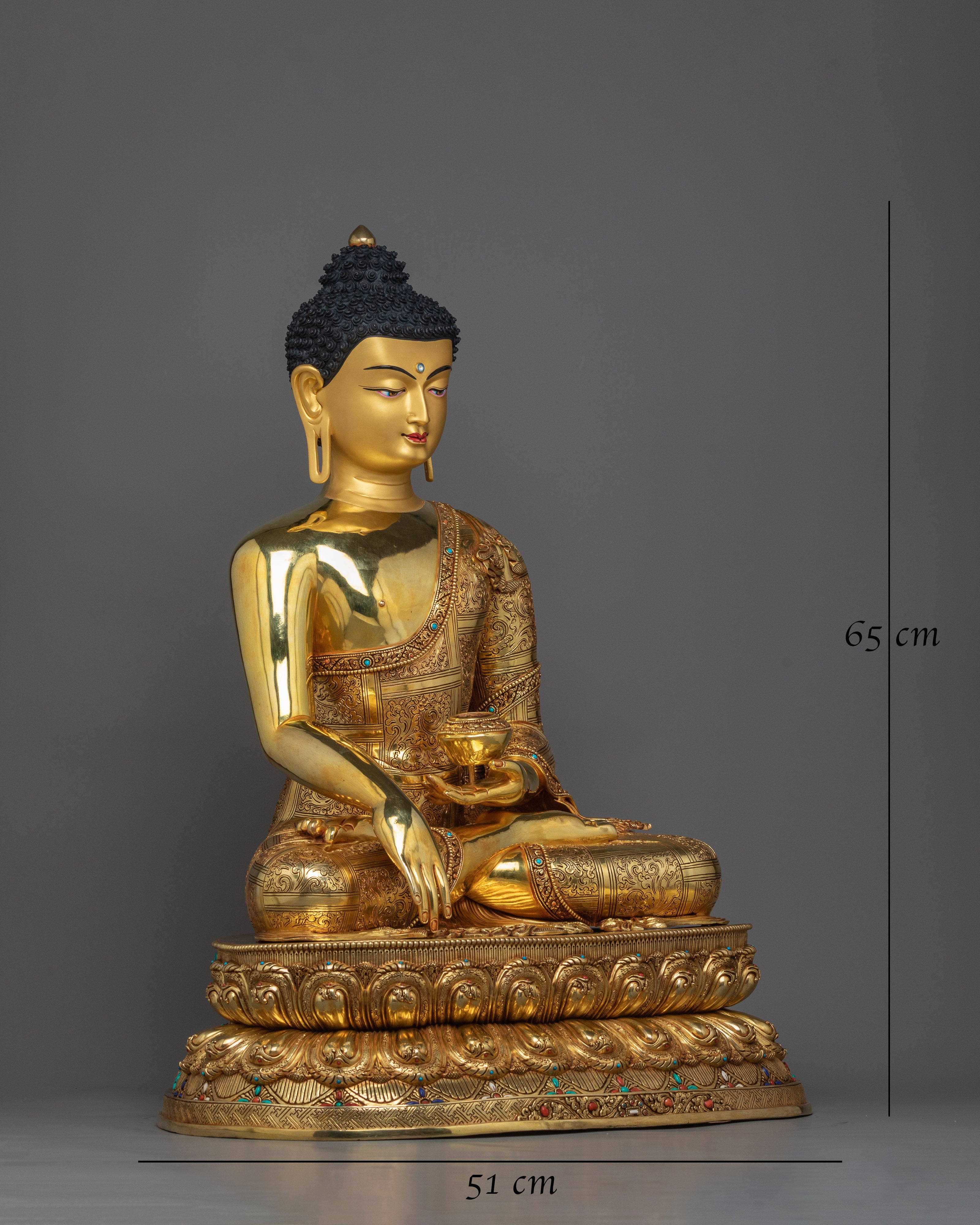 Serene Historical Shakyamuni Buddha | Monument of Enlightenment