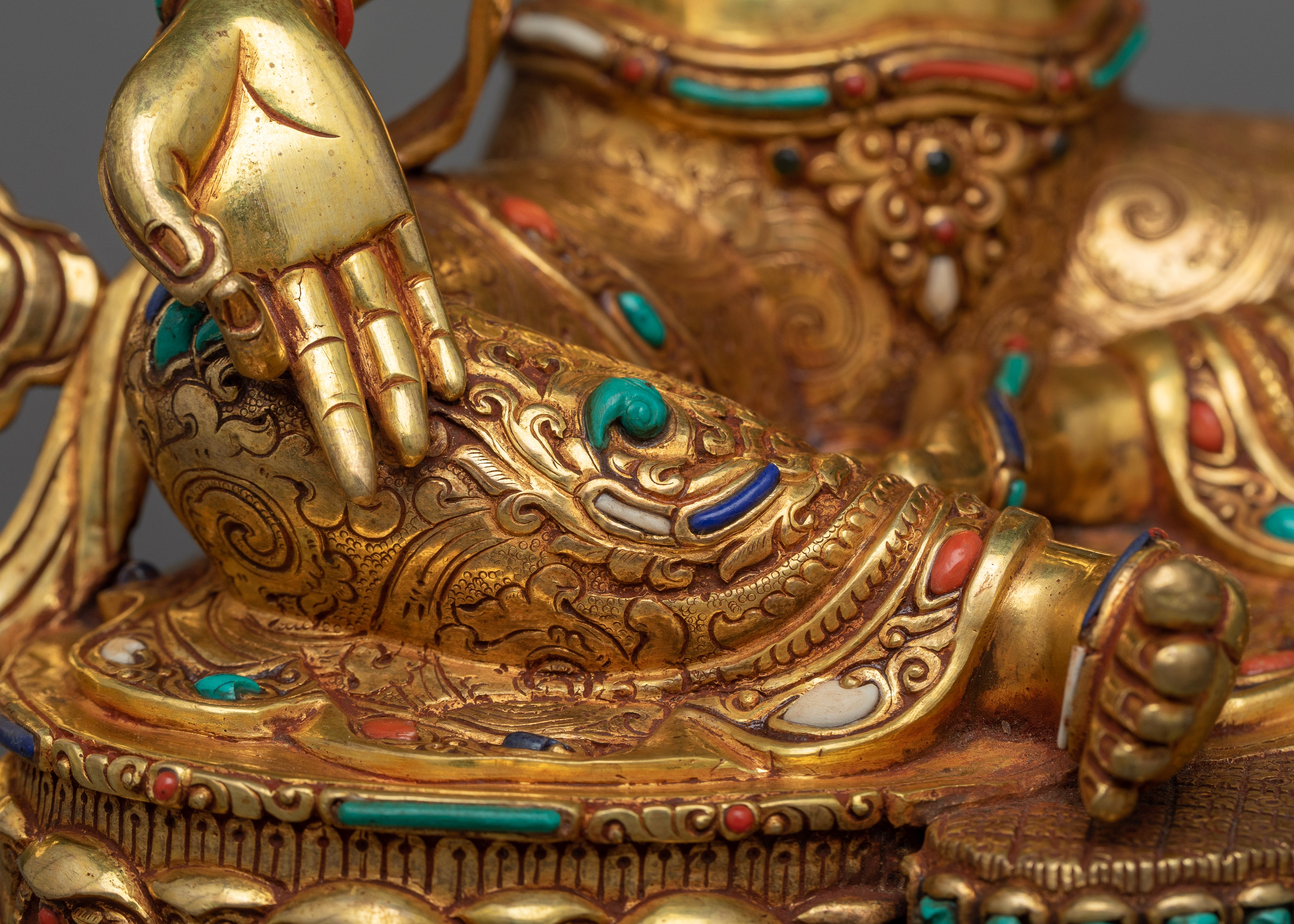 Five Bodhisattva Set: Chenrezig, Vajrasattva, Manjushri, Green Tara, Amitayus | Himalayan Artwork