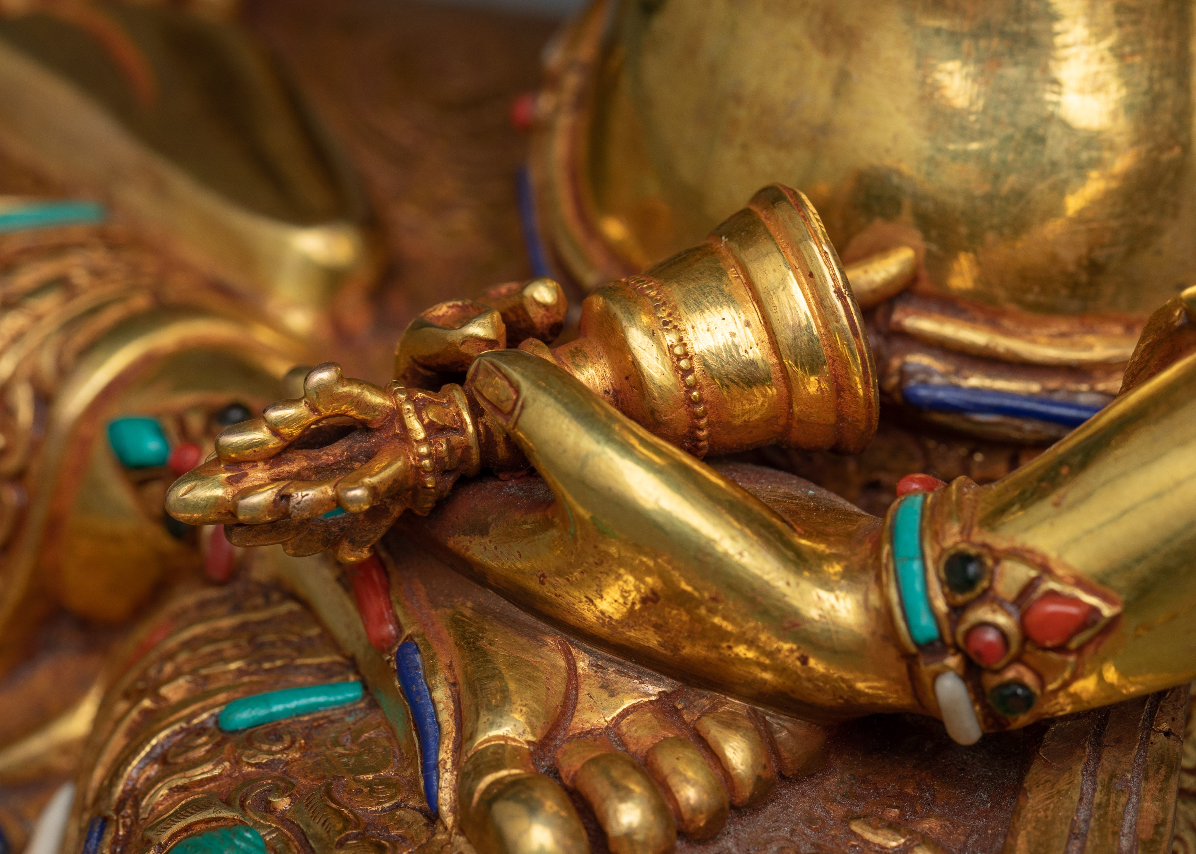 Five Bodhisattva Set: Chenrezig, Vajrasattva, Manjushri, Green Tara, Amitayus | Himalayan Artwork