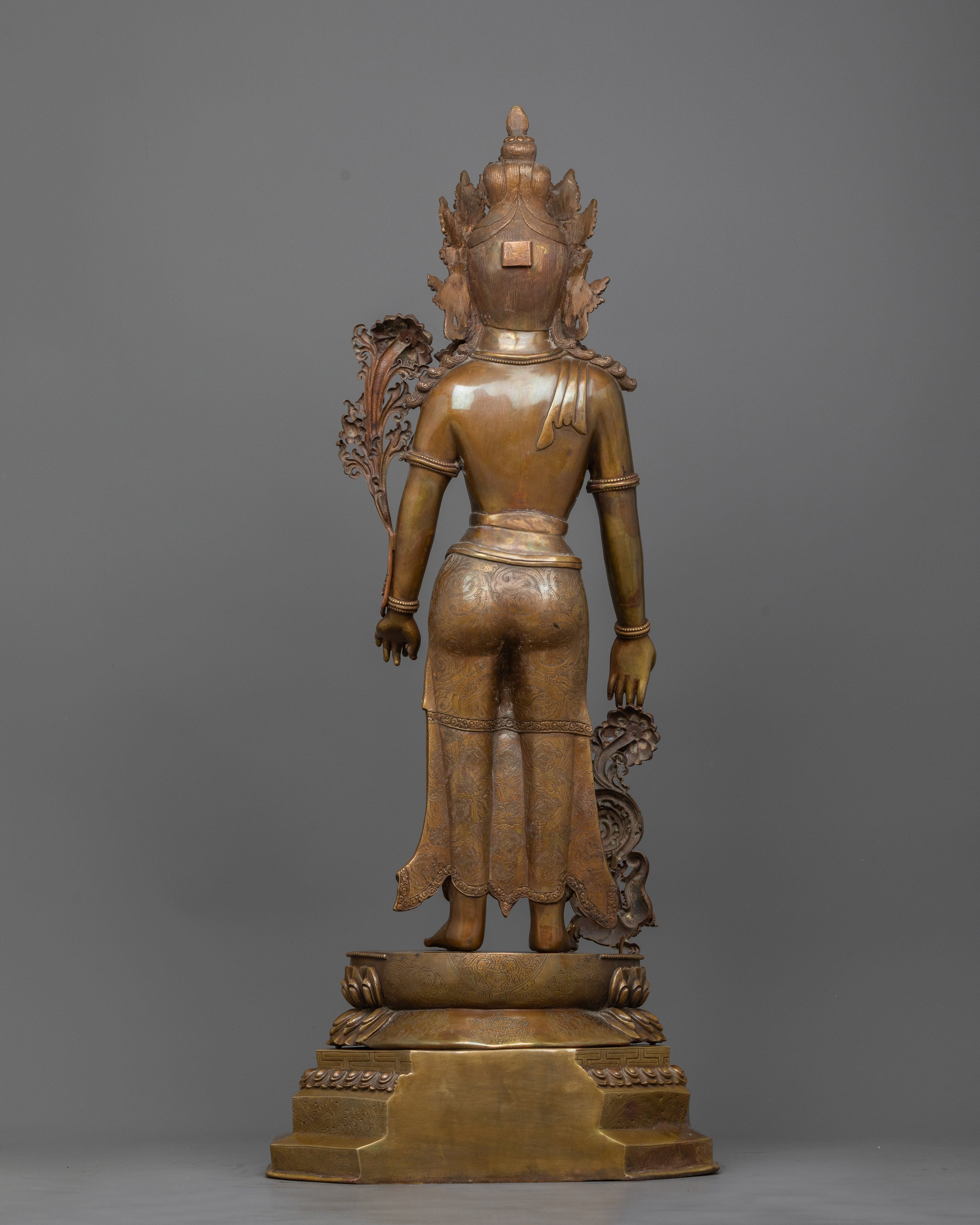 Standing Chenrezig Padmapani Statue | Elevate Your Space with the Majestic Sculpture