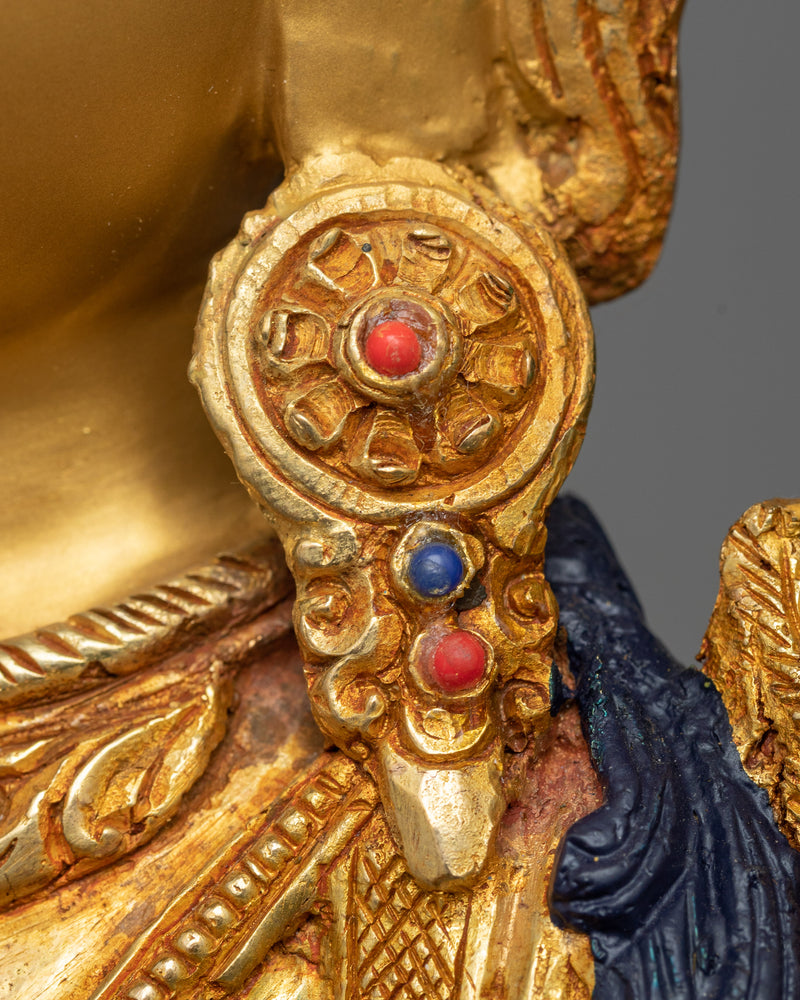 The Bodhisattva Manjushri Idol | Wisdom's Radiance