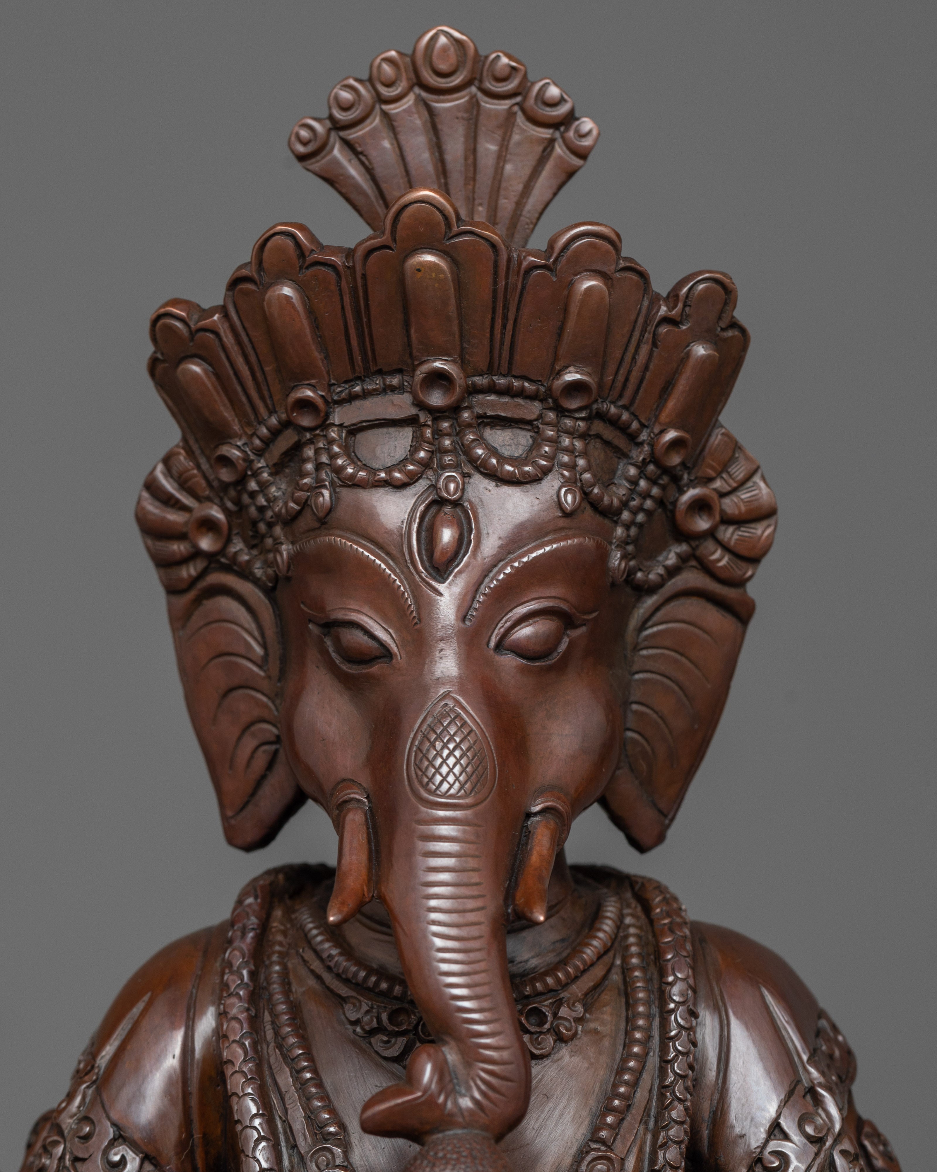 ganesh-oxidized-statue