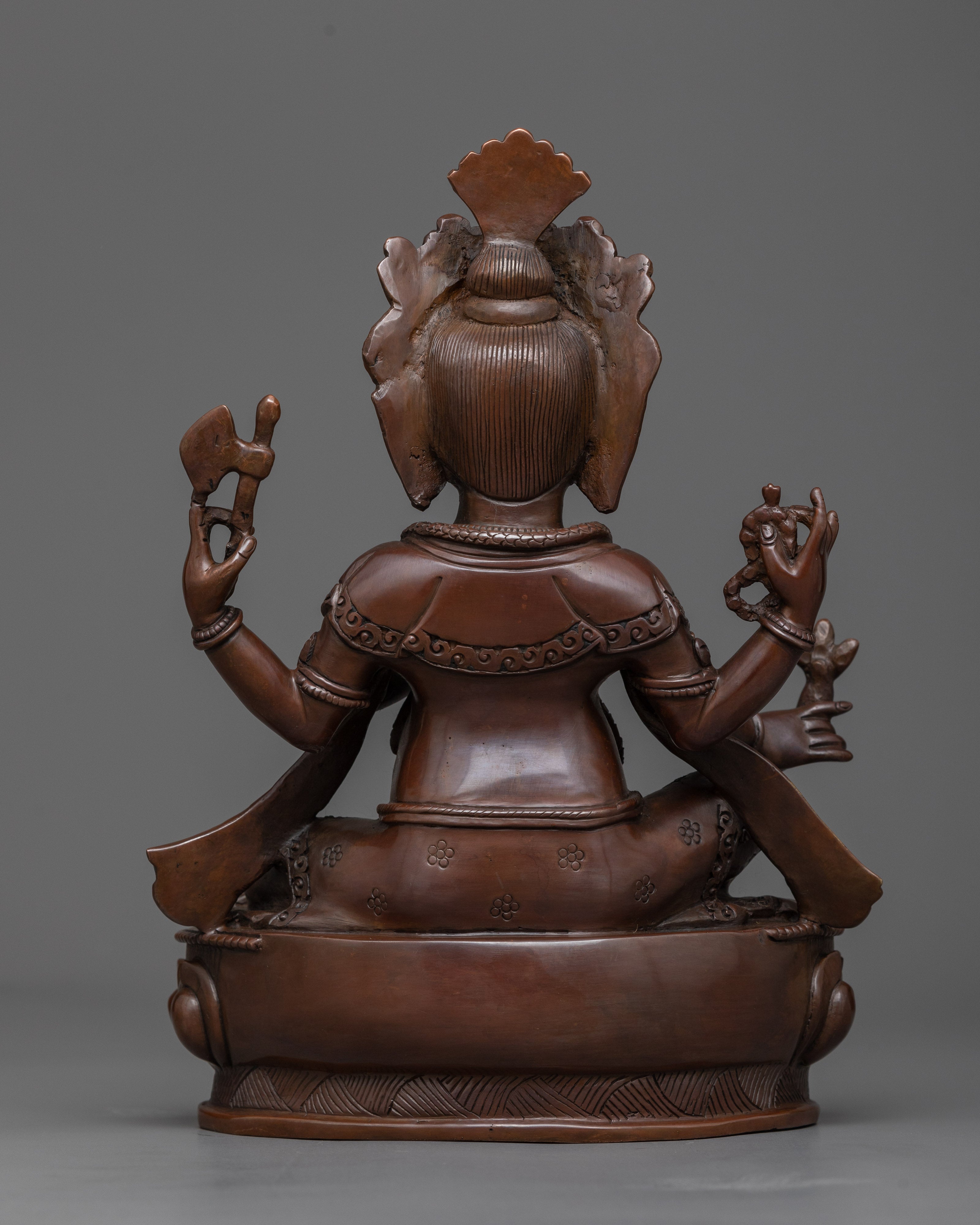 Oxidized Ganesh Statue for Spiritual Insight | Timeless Wisdom