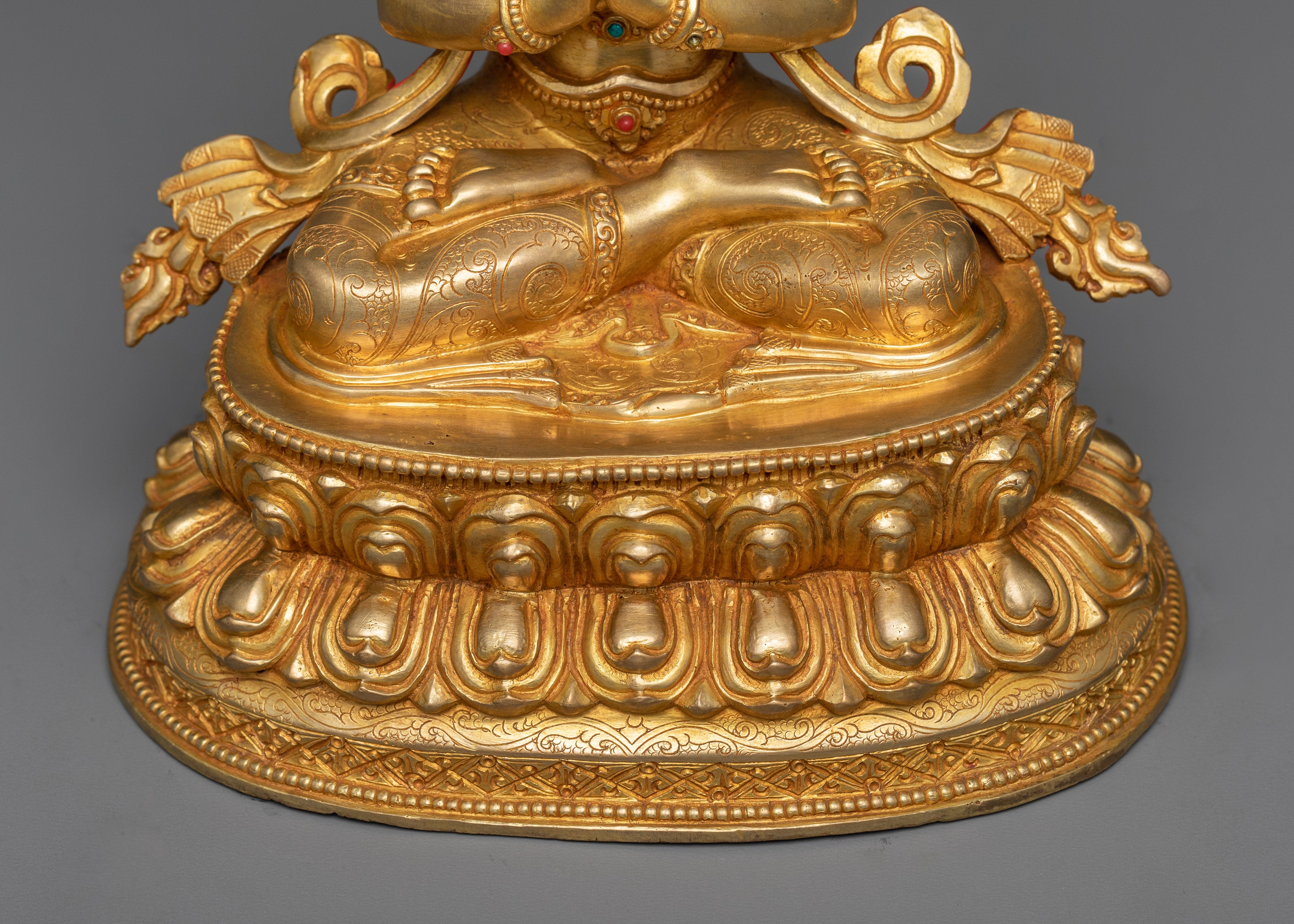 Hand-crafted Chenrezig Idol | Embodiment of Compassion