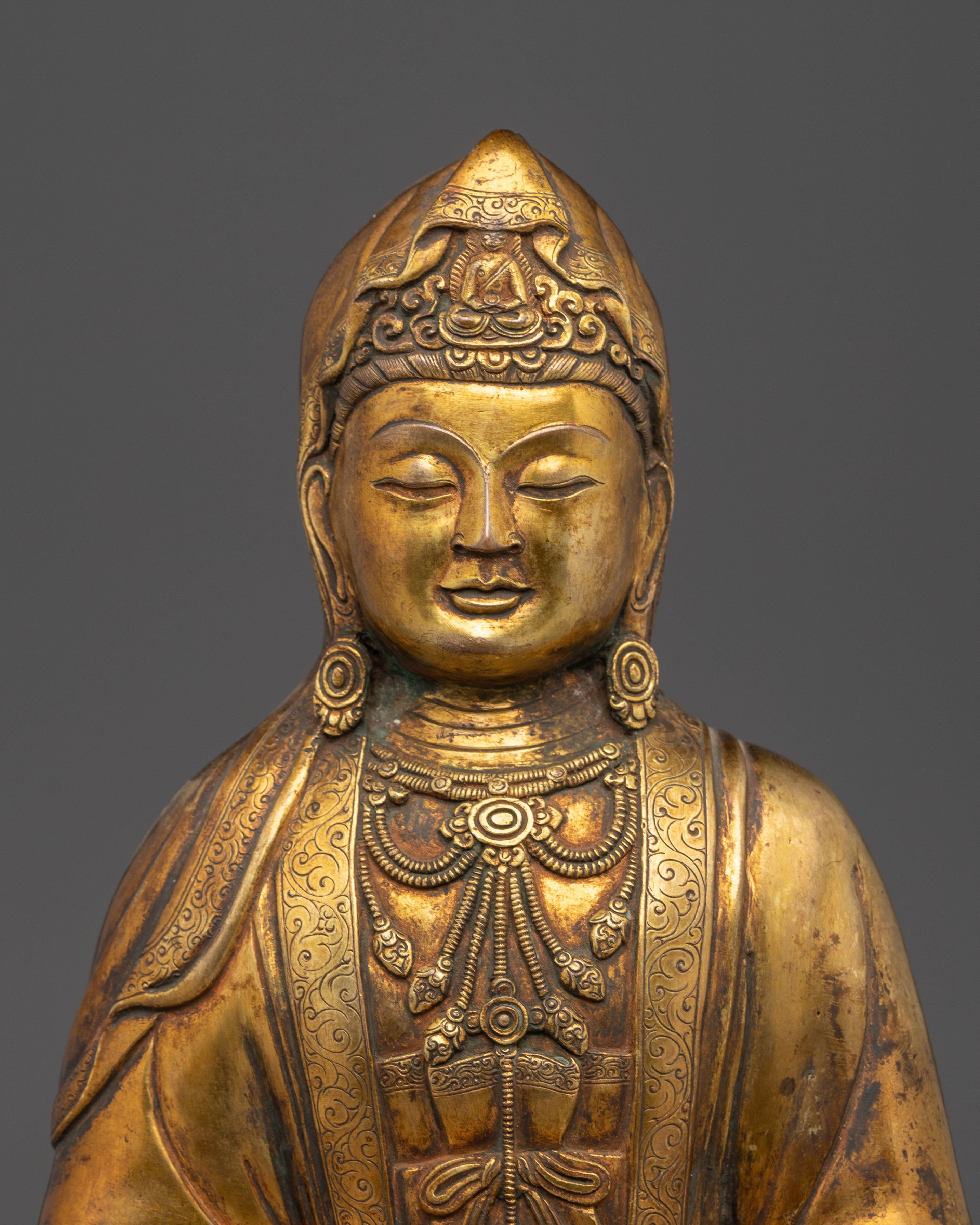 Handmade Statue of Guanyin | Mother of Compassion
