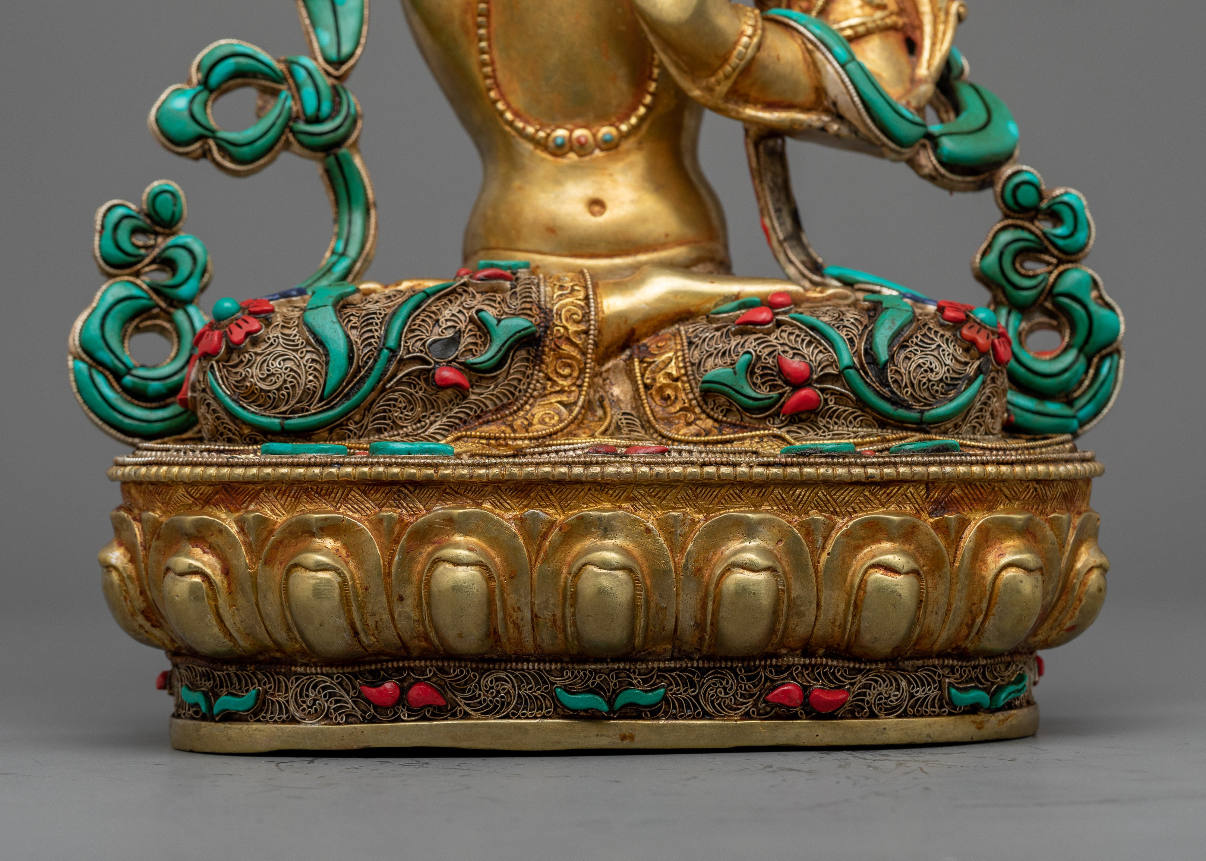 Beautiful Manjushri Statue | Nepalese Traditional Sculpture