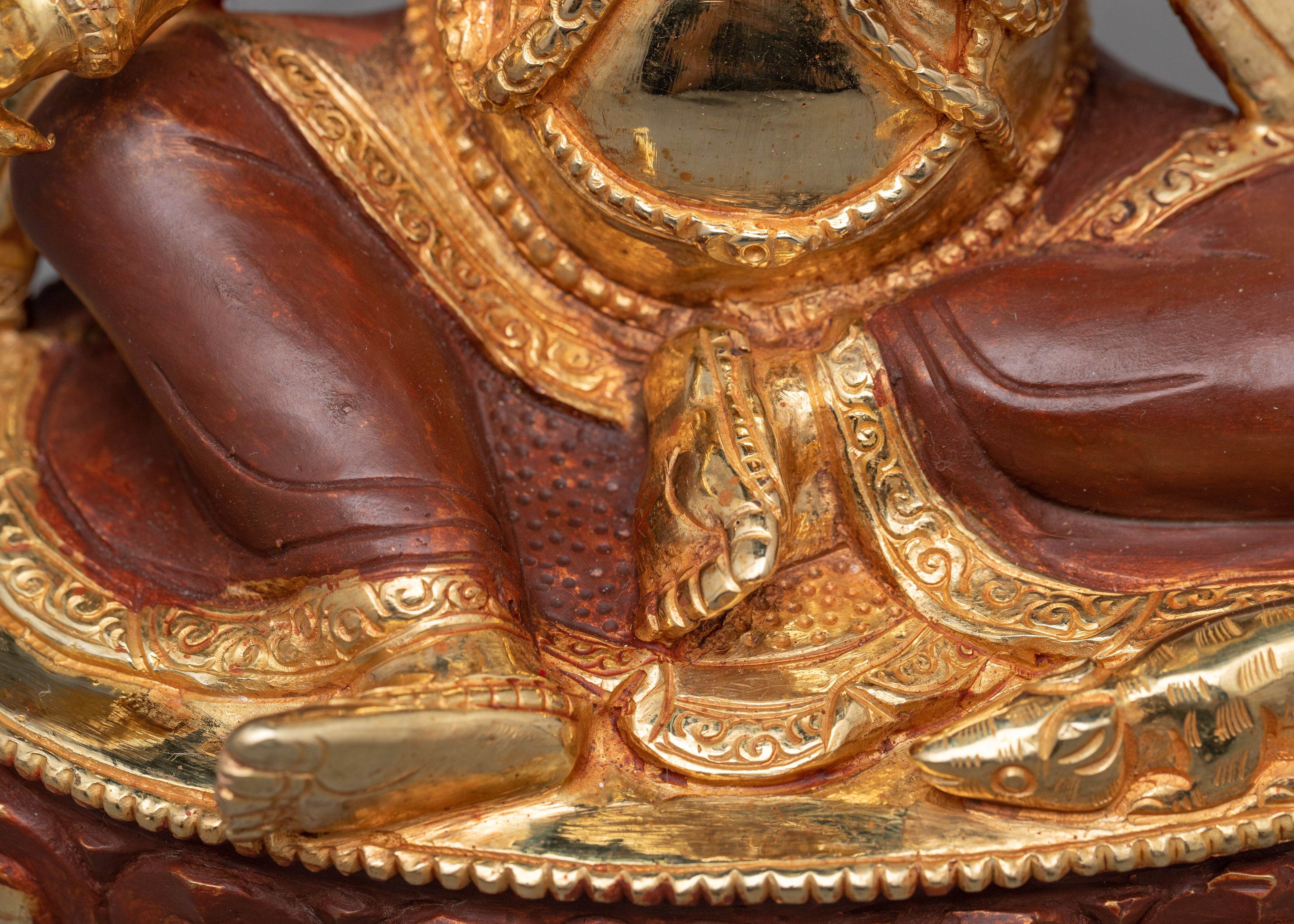 4-Arm Ganesh Statue | Nepalese Traditional Artwork