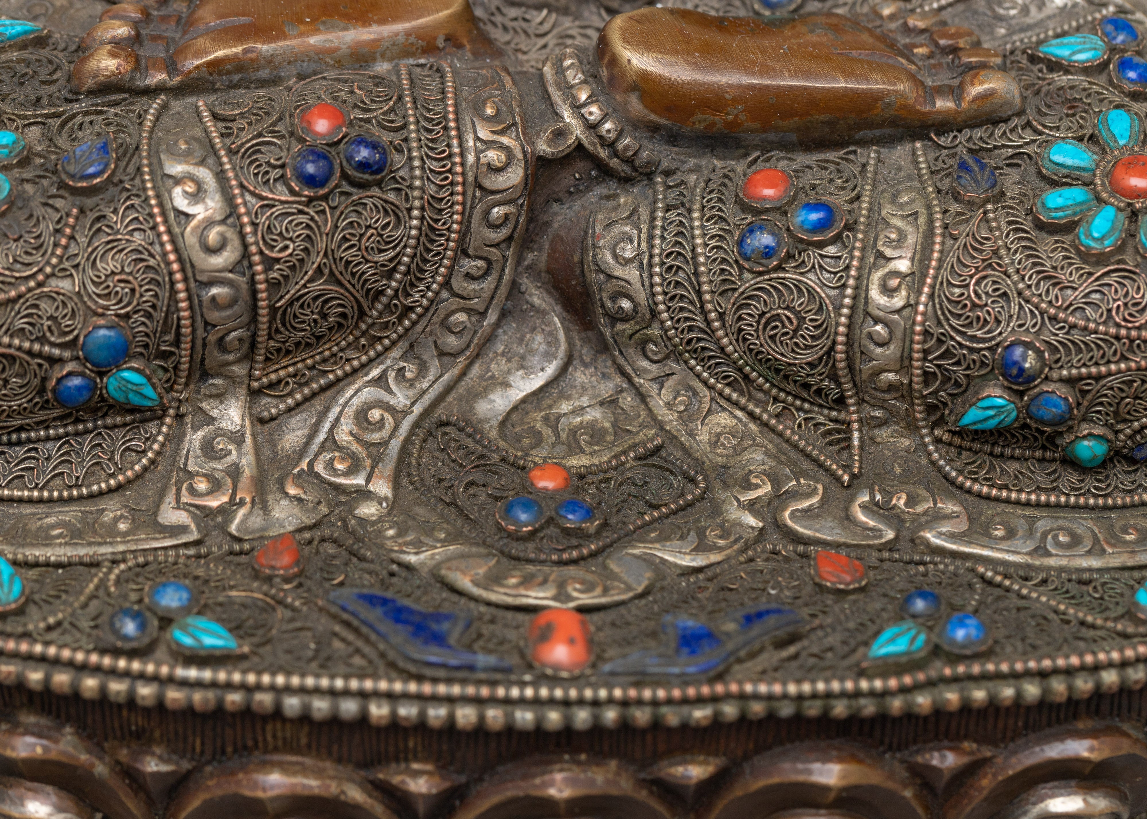 Wisdom Deity Manjushri Sculpture | Hand-crafted Nepalese Statuary