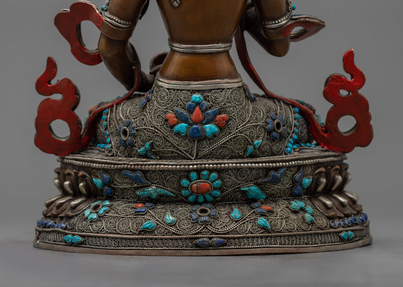 Beautiful Vajrasattva Sculpture | Nepalese Traditional Artcrafts