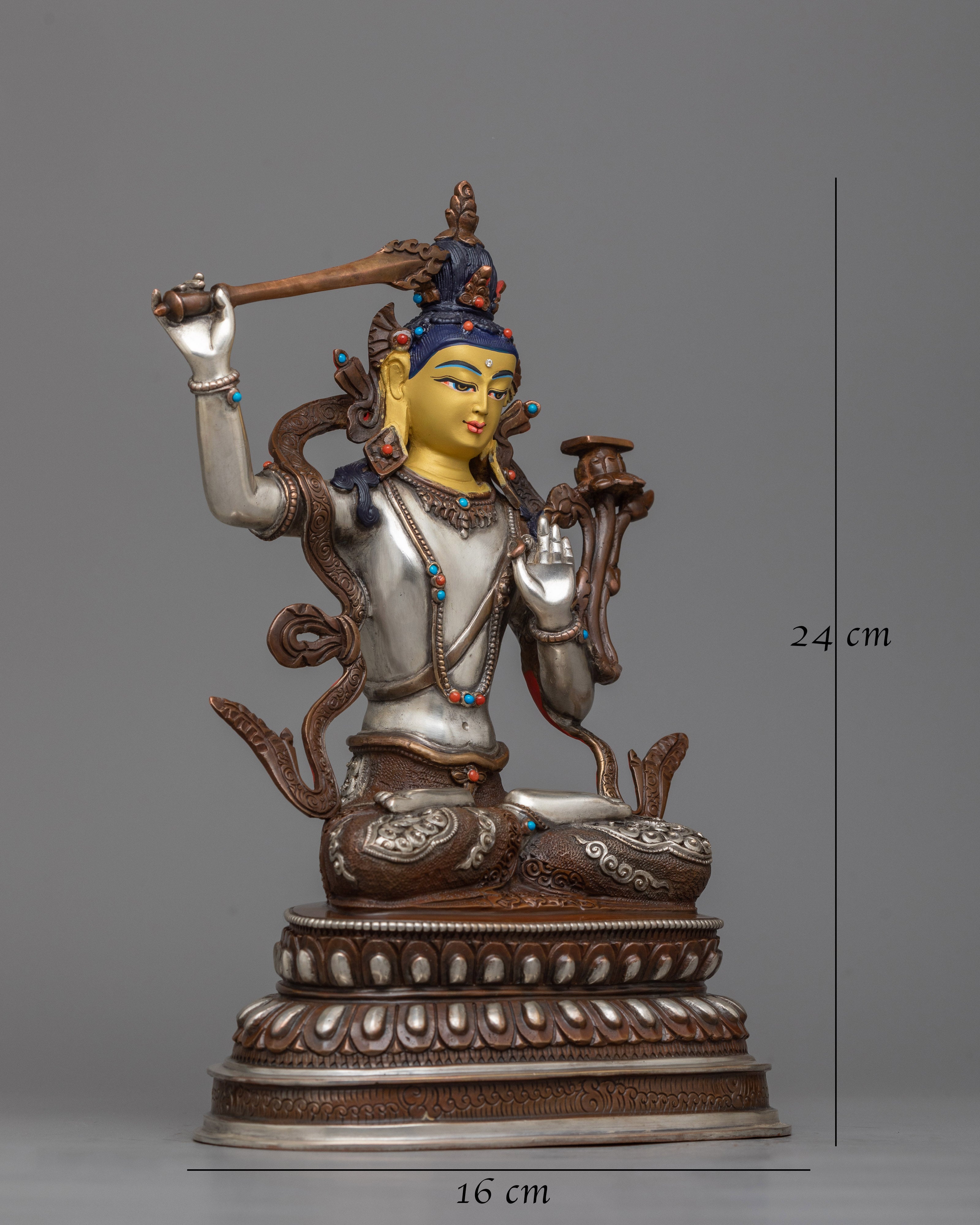 manjushri-handcrafted statue