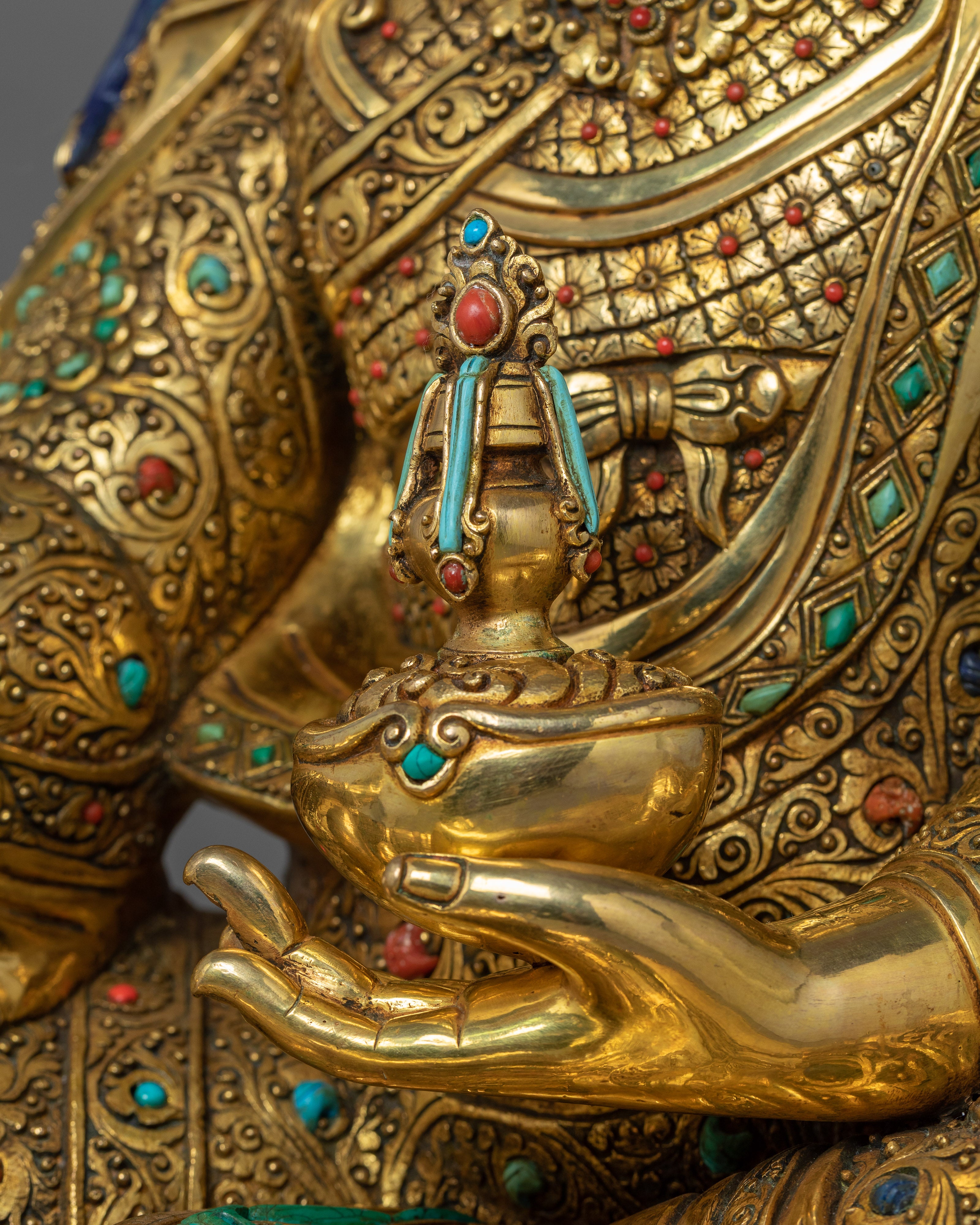 Magnificent Guru Rinpoche Sculpture | Beacon of Vajrayana Buddhism