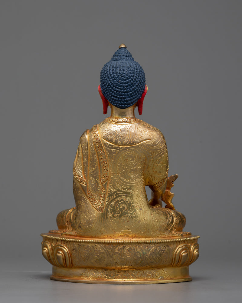 Serene Healing Buddha Sculpture | Beacon of Wellness and Mindfulness