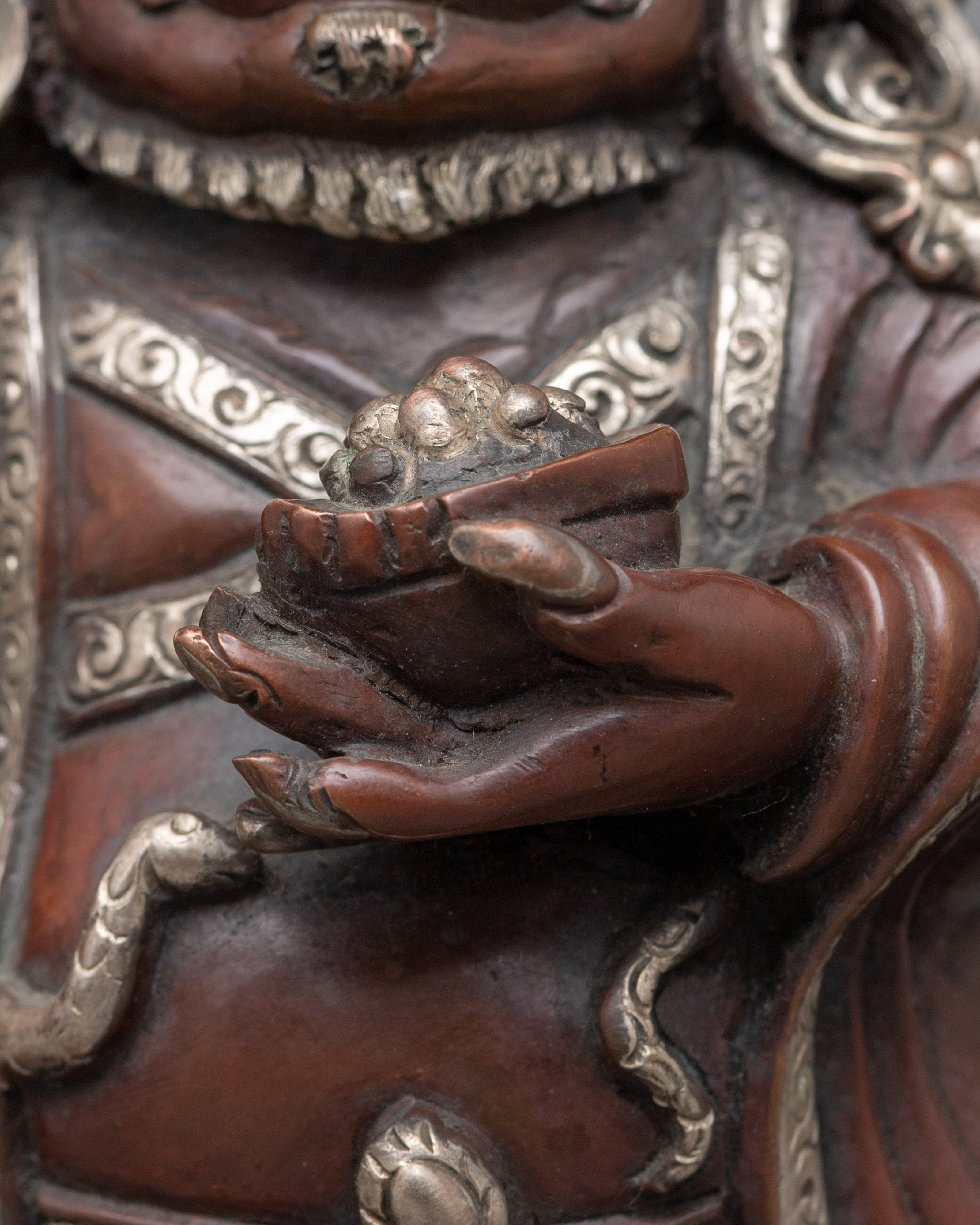 Fierce Mahakala Bernagchen Oxidized Sculpture | Guardian of the Dharma