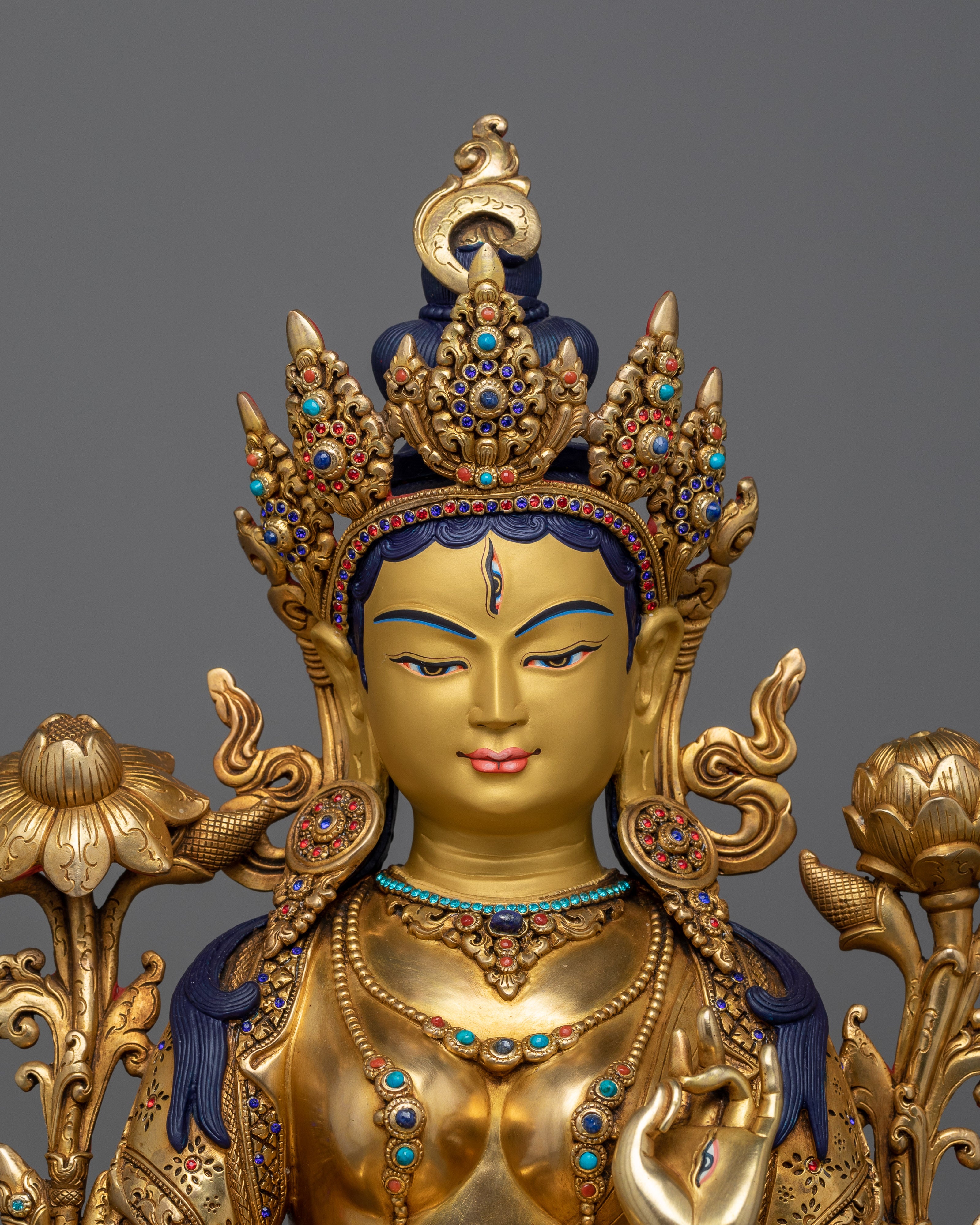 tibetan-white-tara-sculpture