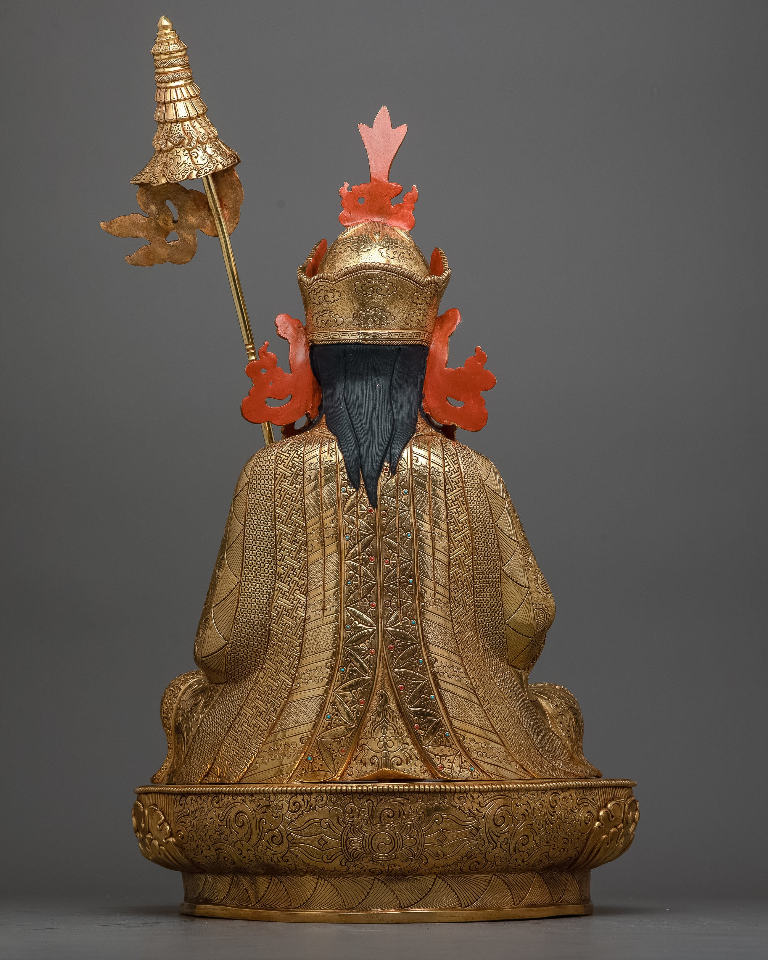 Guru Orgyen Norla Sculpture | Embodiment of Prosperity and Protection