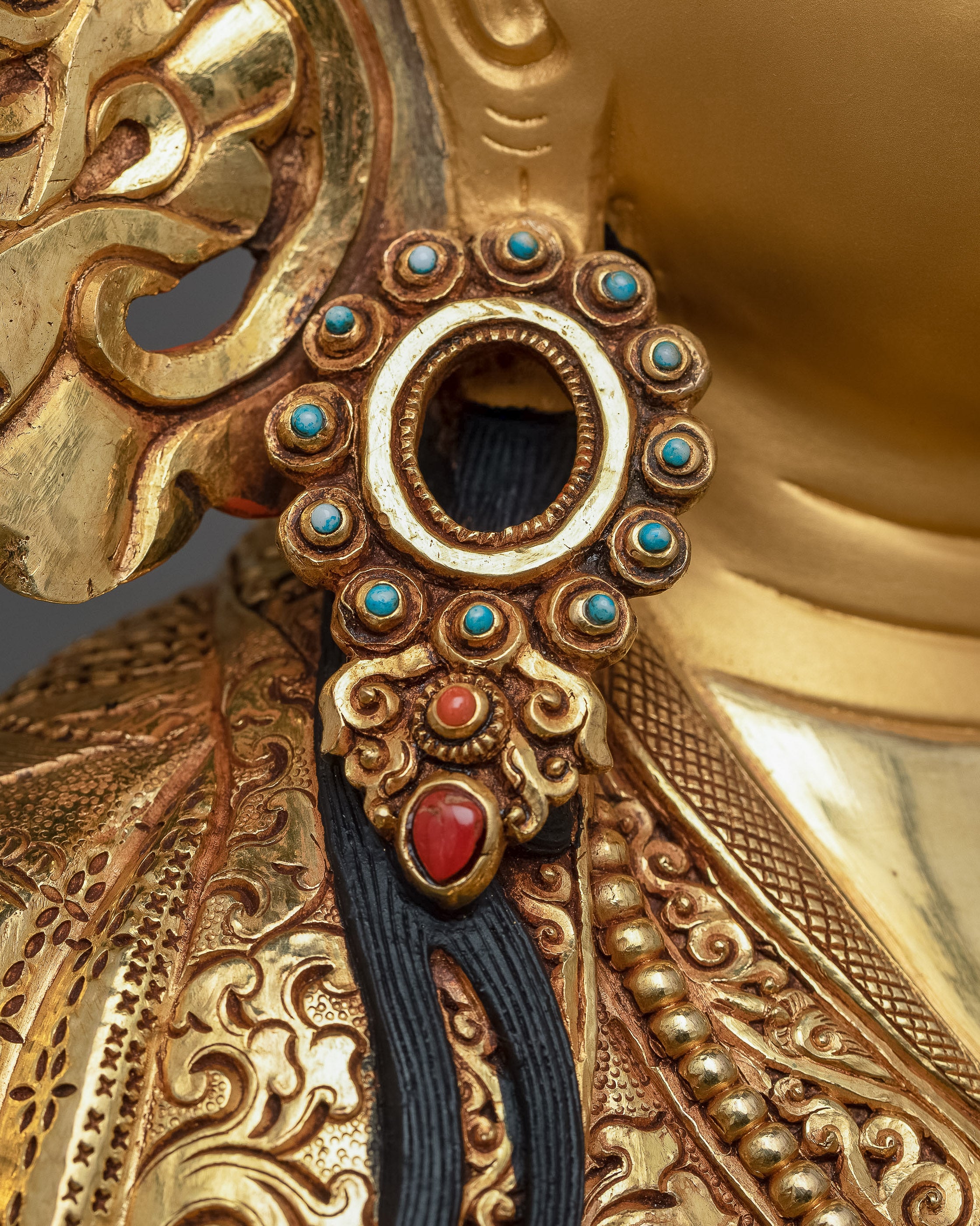 Guru Orgyen Norla Sculpture | Embodiment of Prosperity and Protection