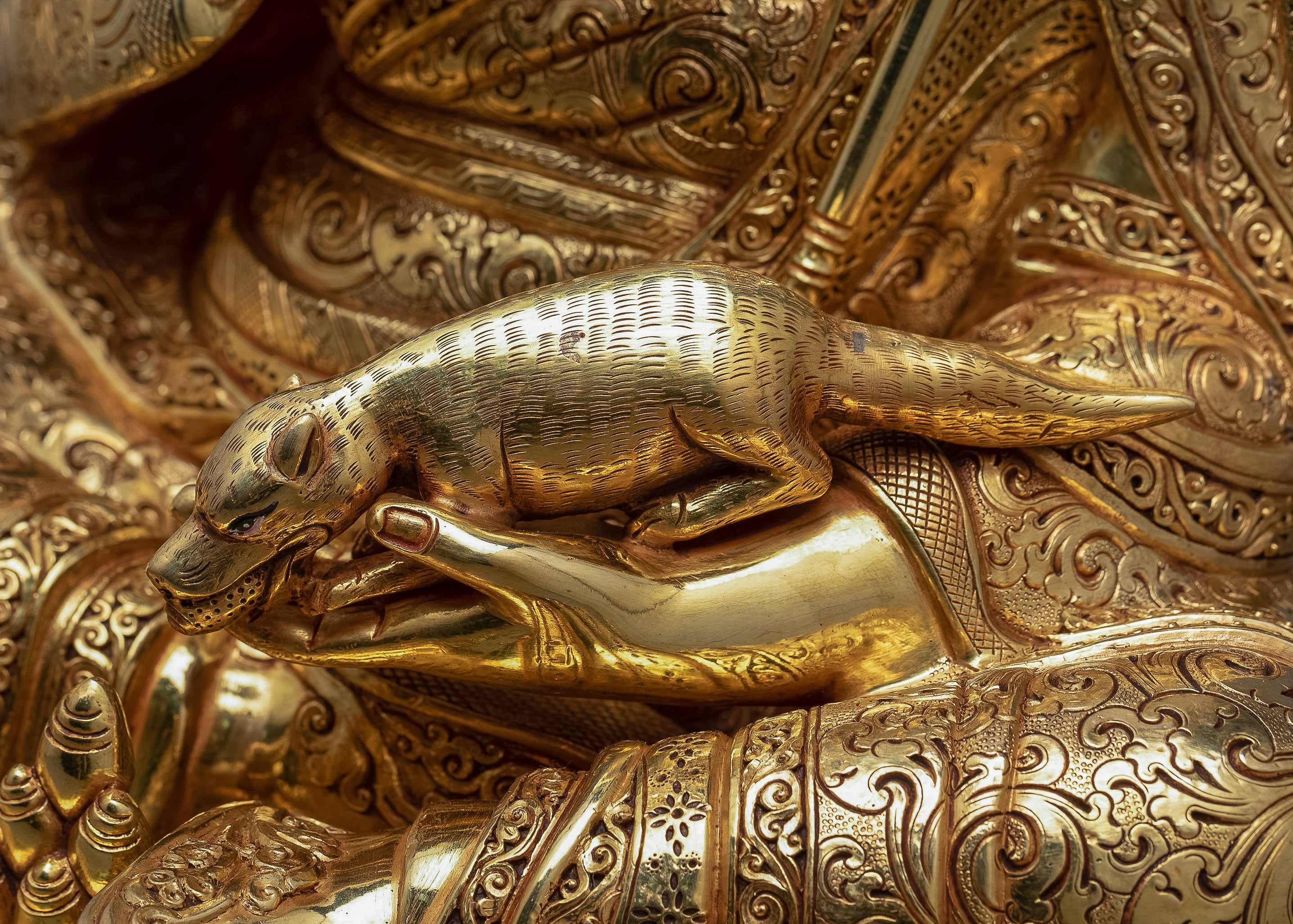 Guru Orgyen Norla Sculpture | Embodiment of Prosperity and Protection