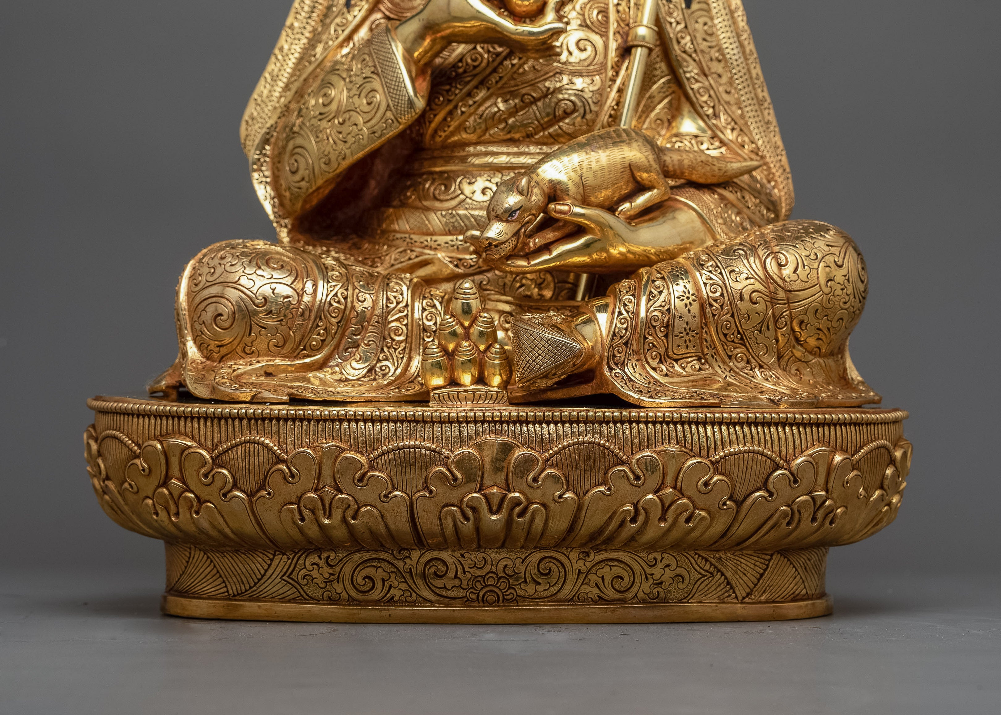 Guru Orgyen Norla Sculpture | Embodiment of Prosperity and Protection