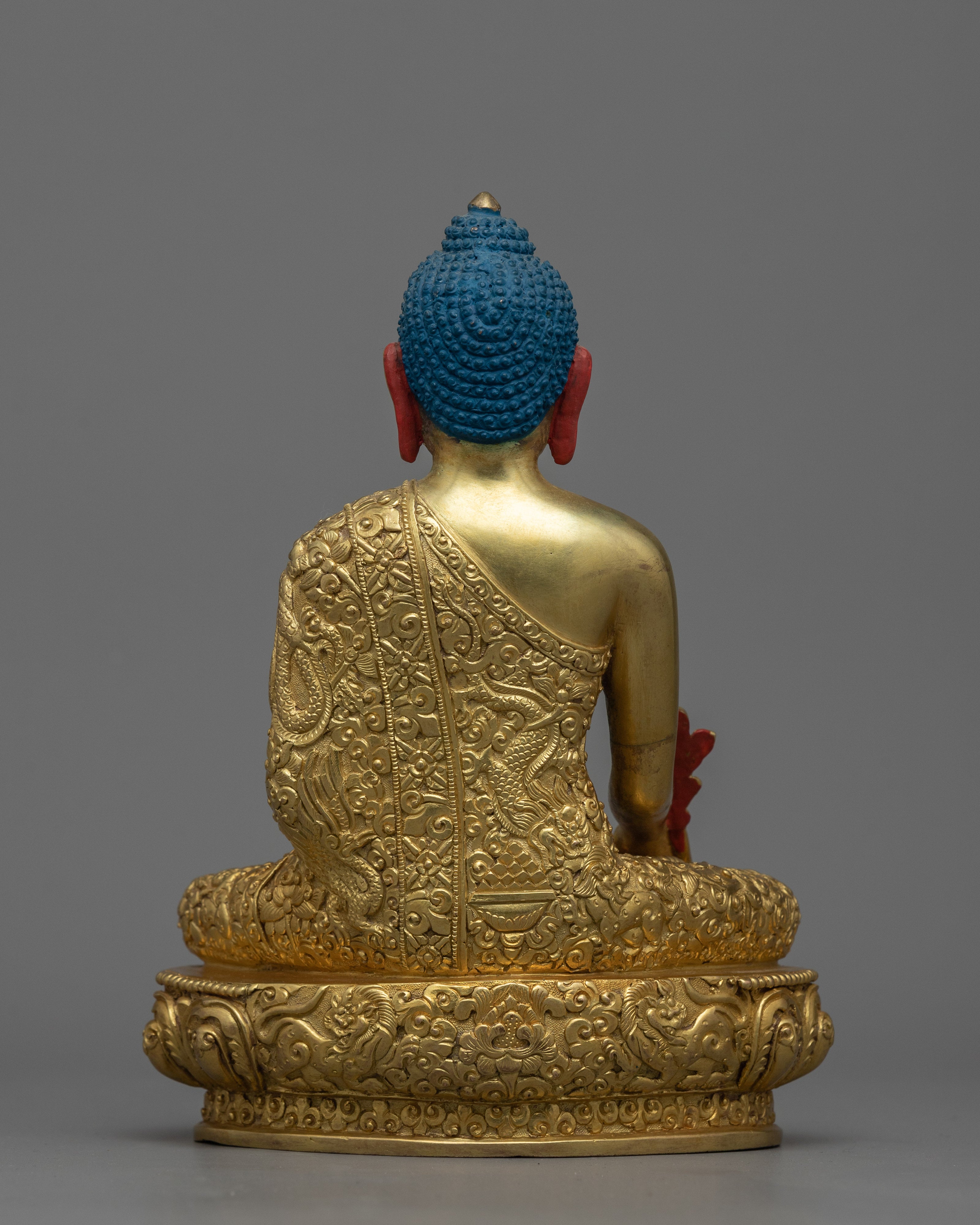Sangye Menla Sculpture | Invoke Healing Energies of Medicine Buddha