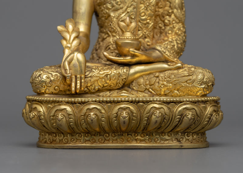 Sangye Menla Sculpture | Invoke Healing Energies of Medicine Buddha