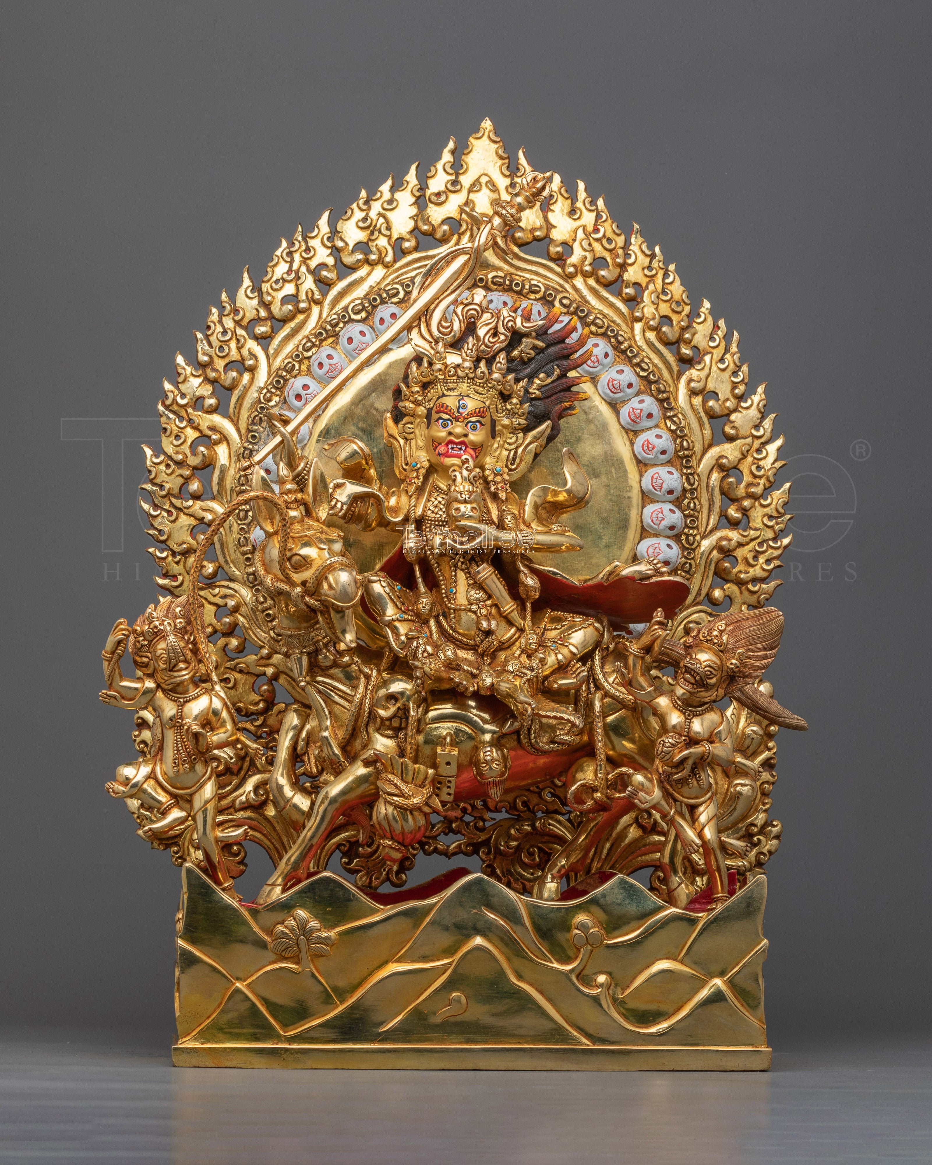 The Divine Devi Palden Lhamo Statue | Embodying Fearlessness and Protection