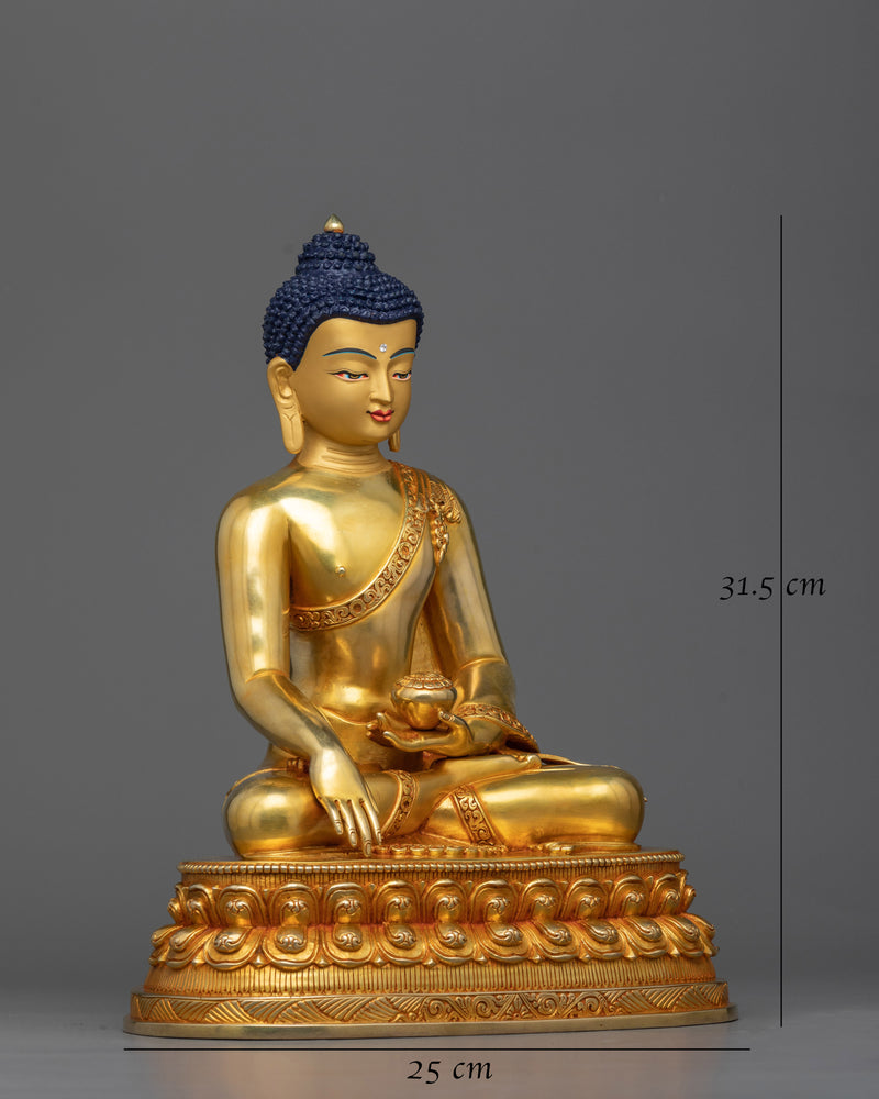 Namo Budha Shakyamuni Statue | Divine Reverence and Spiritual Serenity