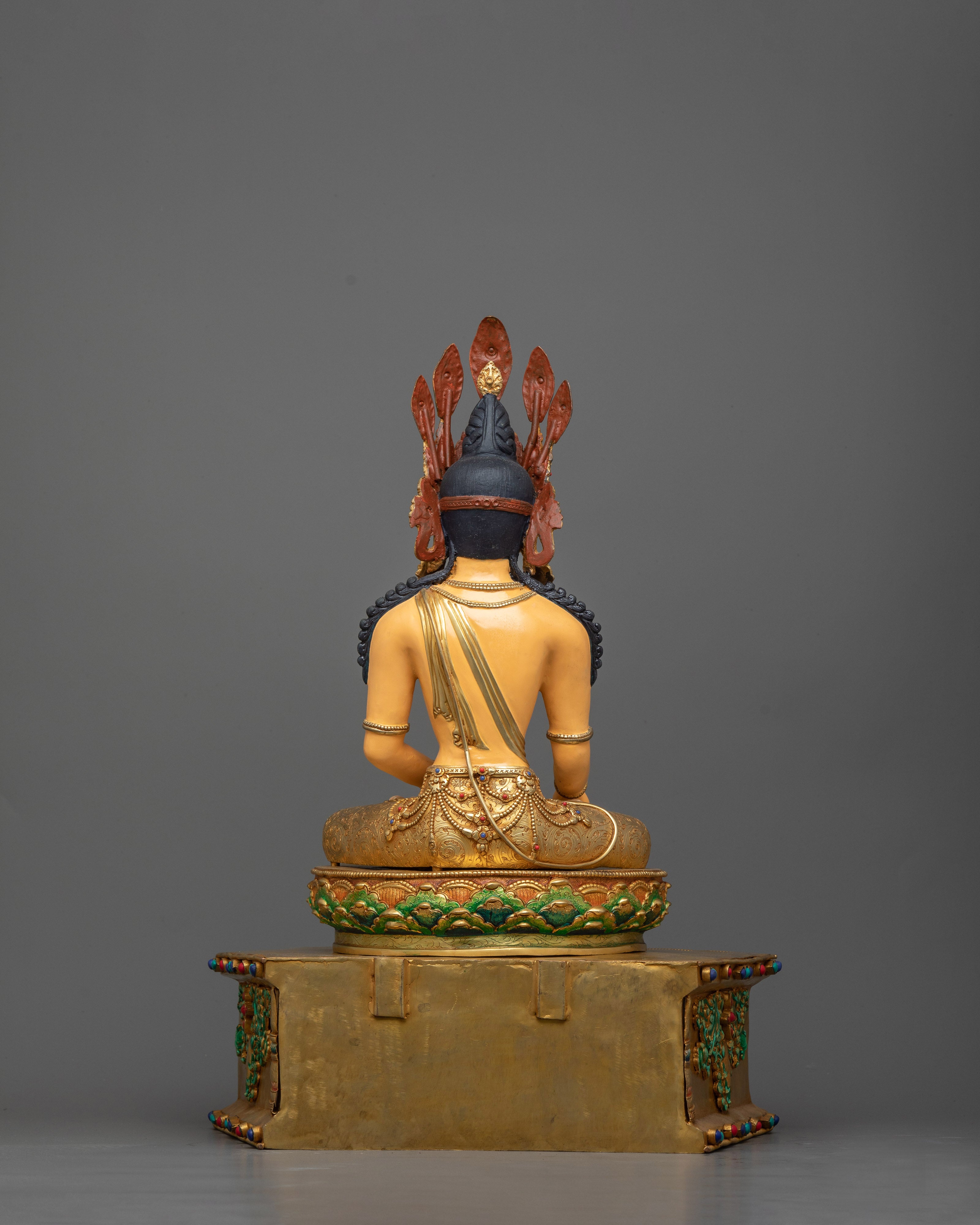 Coronet Shakyamuni Buddha Statue | Epitome of Spiritual Majesty
