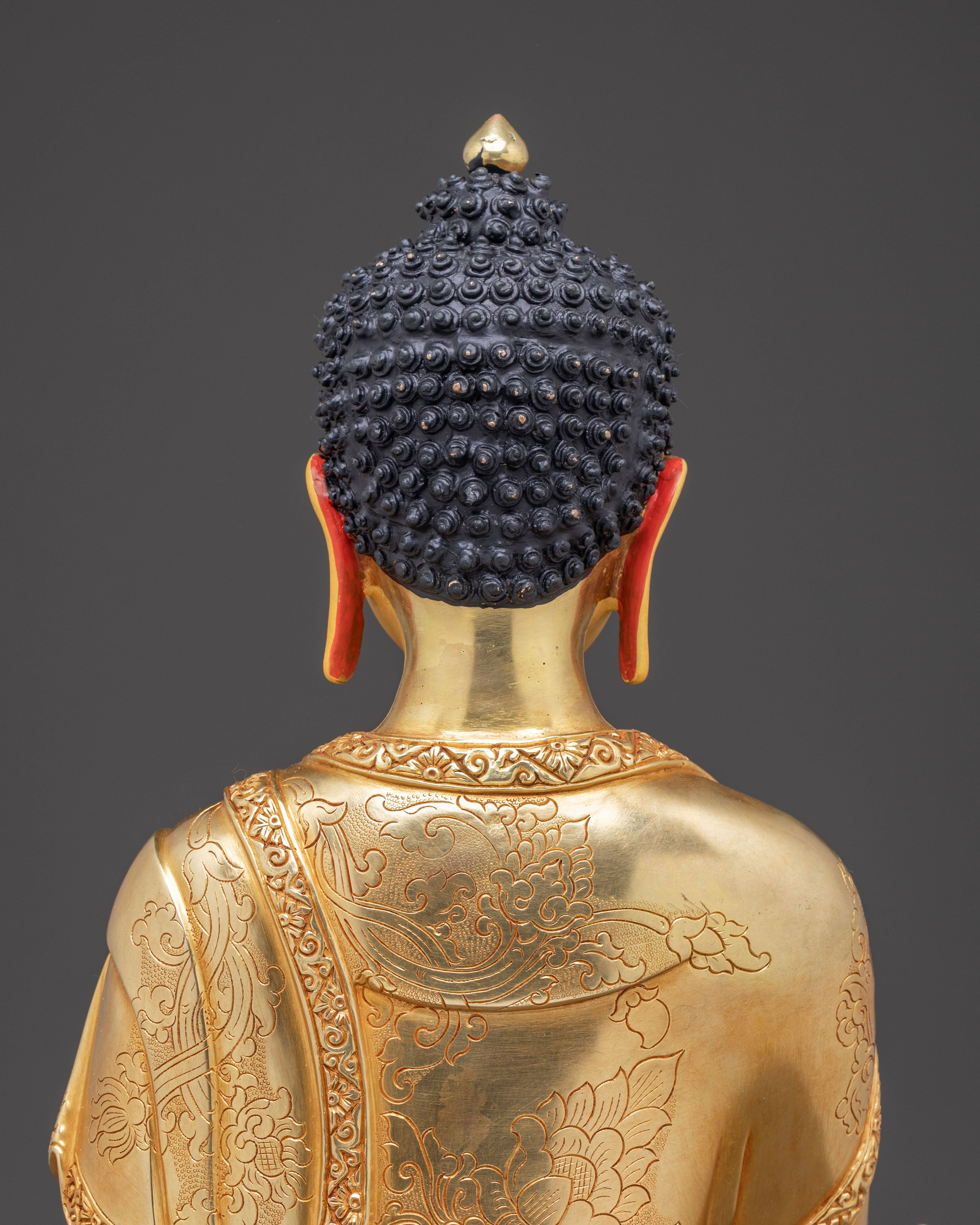 Handmade Medicine Buddha Statue for Altar Decor | Healing Deity for Meditation