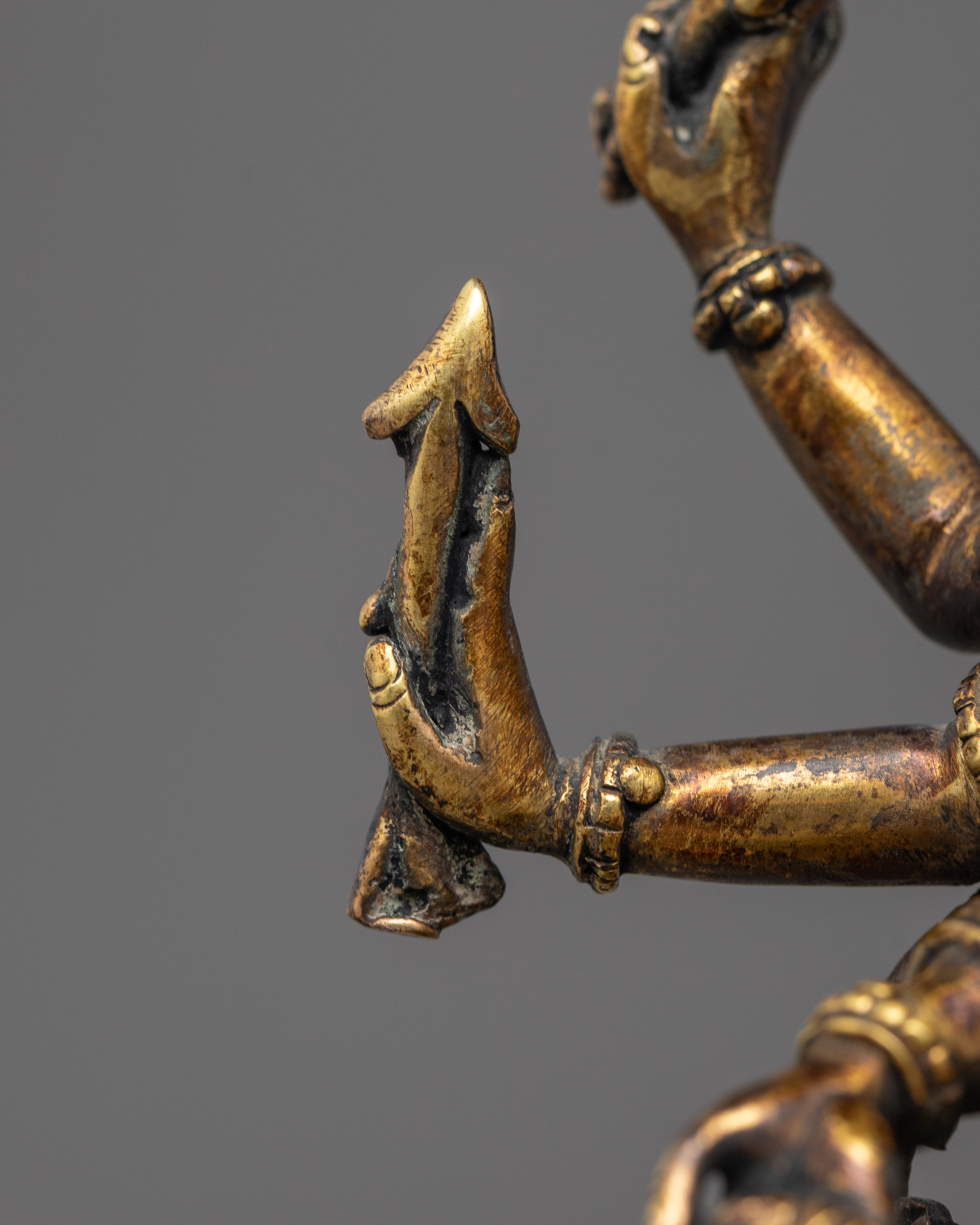 6-Arms Maha Manjushri Statue | Multifaceted Wisdom Embodied