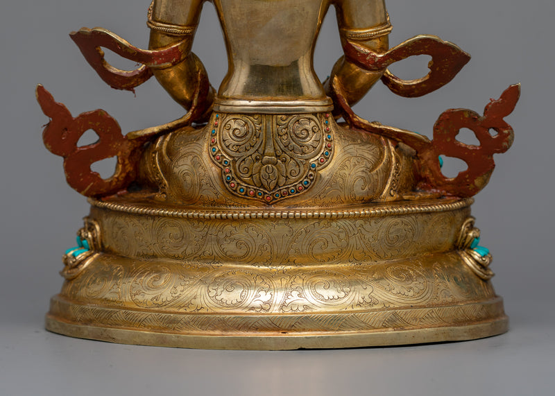 Longevity Bodhisattva Amitayus Statue | Emblem of Infinite Life